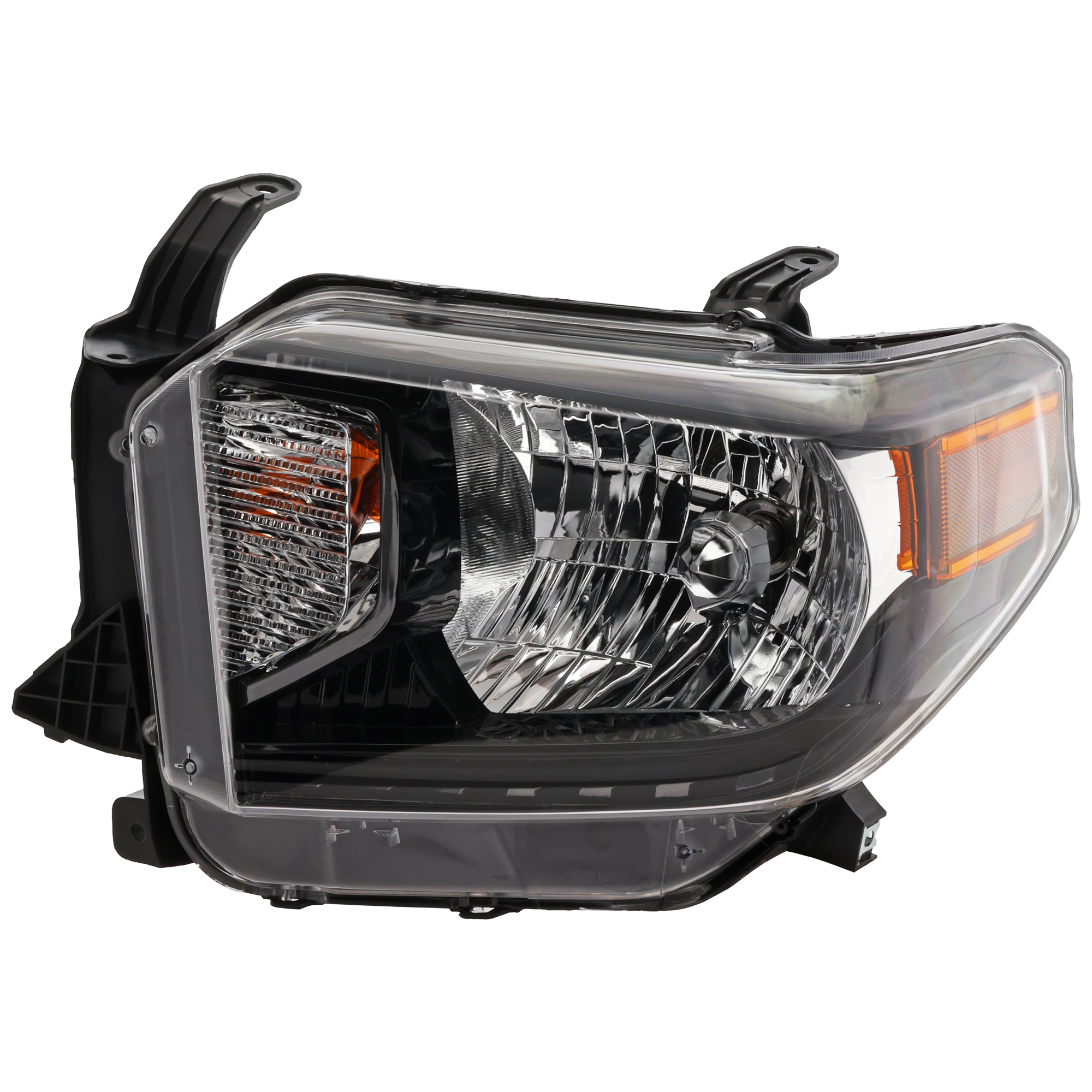 AM TUNDRA 15-17 HEAD LAMP LH Assembly Halogen TRD Pro Model All Cab Types CAPA SKU RT10010010Q Partslink TO2502235C OEM 811500C111