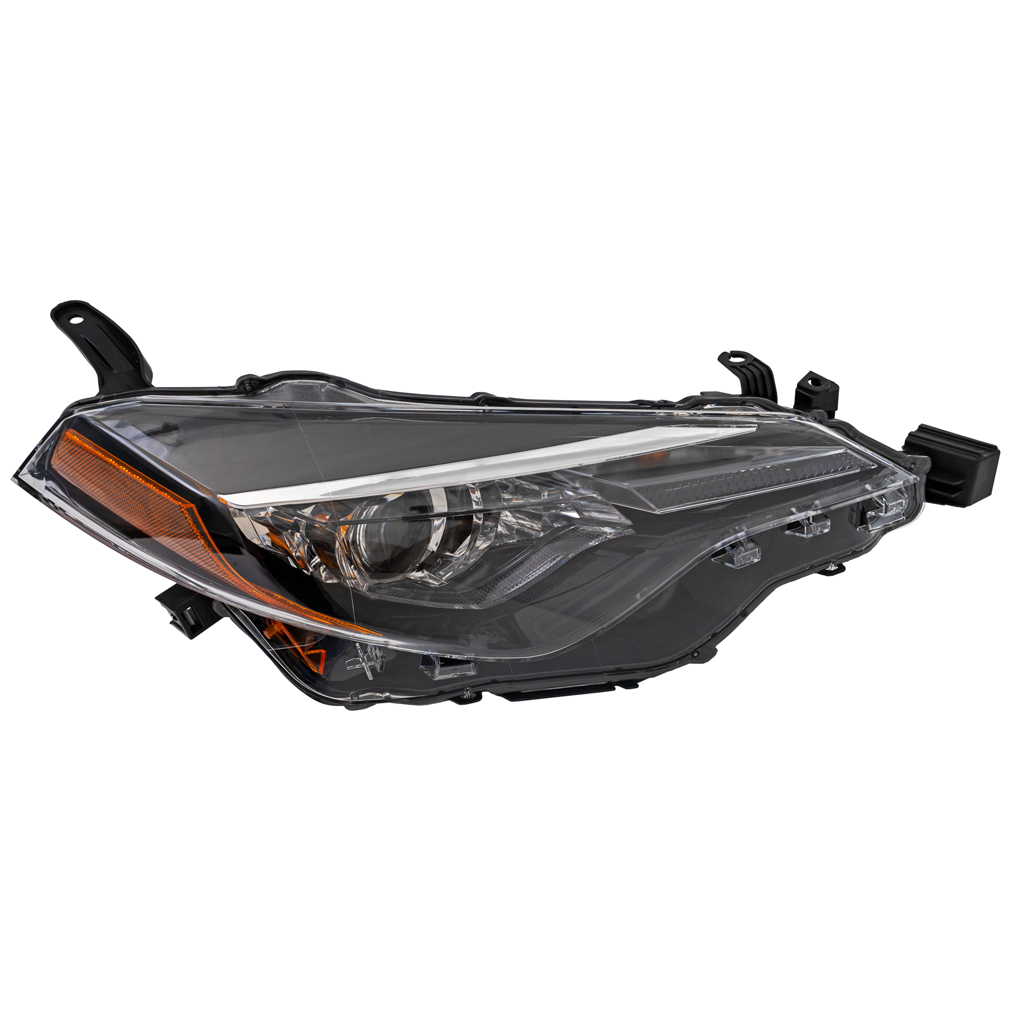 AM COROLLA 17-19 HEAD LAMP RH Assembly Bi LED w LED DRL CE L LE LE ECO Models SKU RT10010017 Partslink TO2503249 OEM 8111002M70