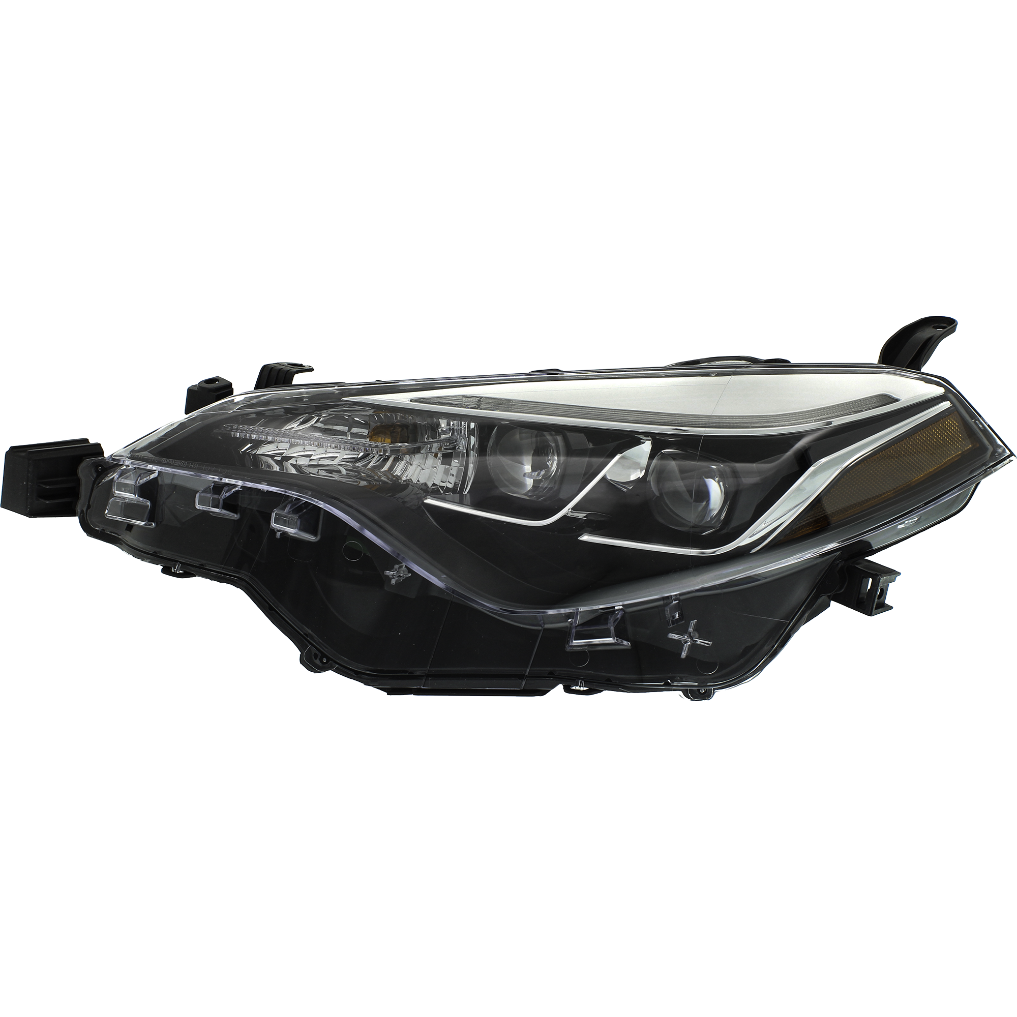 AM COROLLA 17-19 HEAD LAMP LH Assembly Multi LED w LED DRL SE XLE XSE 50th Anniv Special Ed. Models Sedan SKU RT10010020 Partslink TO2502250 OEM 8115002M90