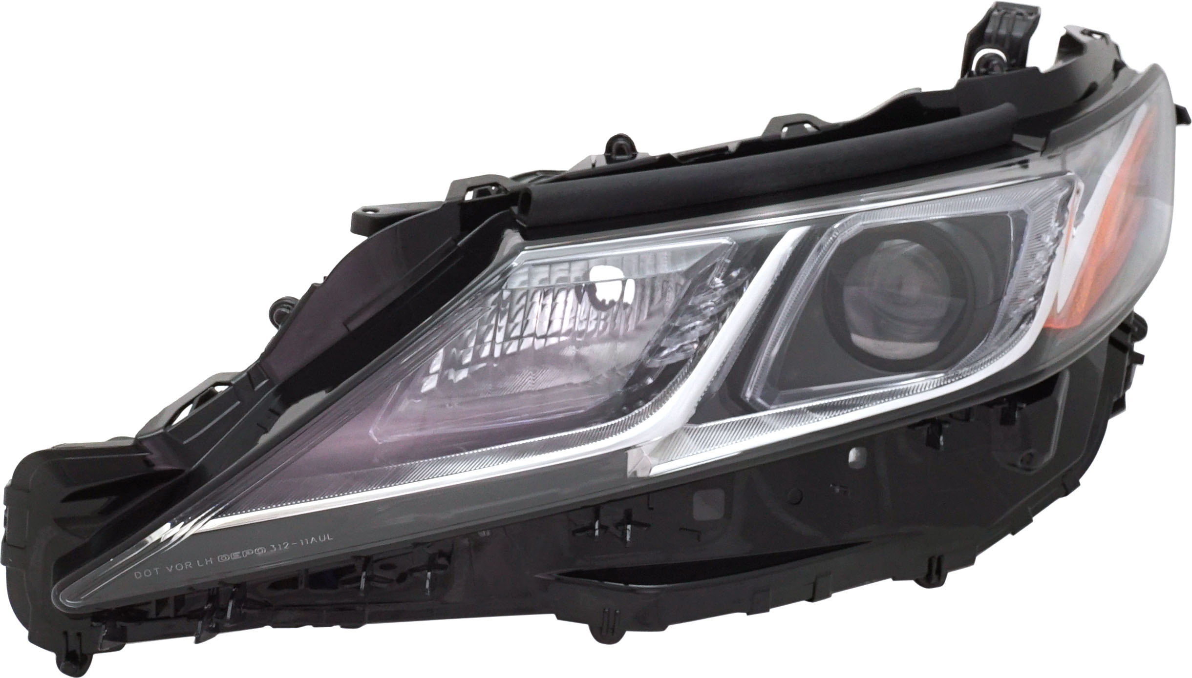 AM CAMRY 18-18 HEAD LAMP LH Assembly LED w o LED Signal Light Japan Built Vehicle CAPA SKU RT10010052Q Partslink TO2518194C OEM 8117033D00