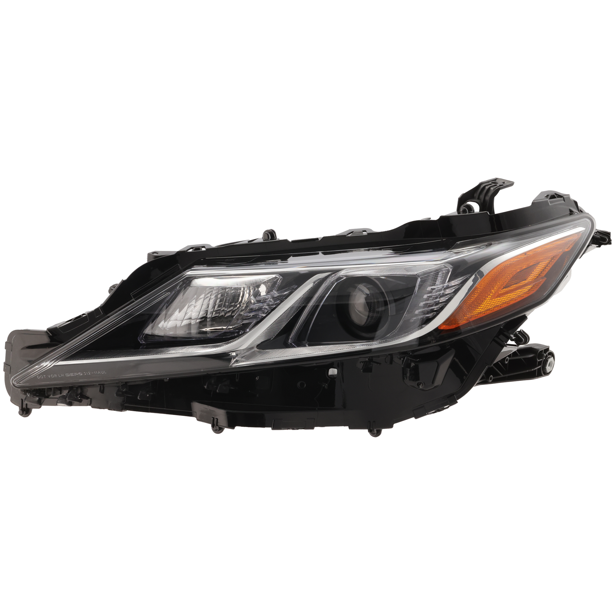 AM CAMRY 18-18 HEAD LAMP LH Assembly LED w o LED Signal Light Japan Built Vehicle SKU RT10010052 Partslink TO2518194 OEM 8117033D00