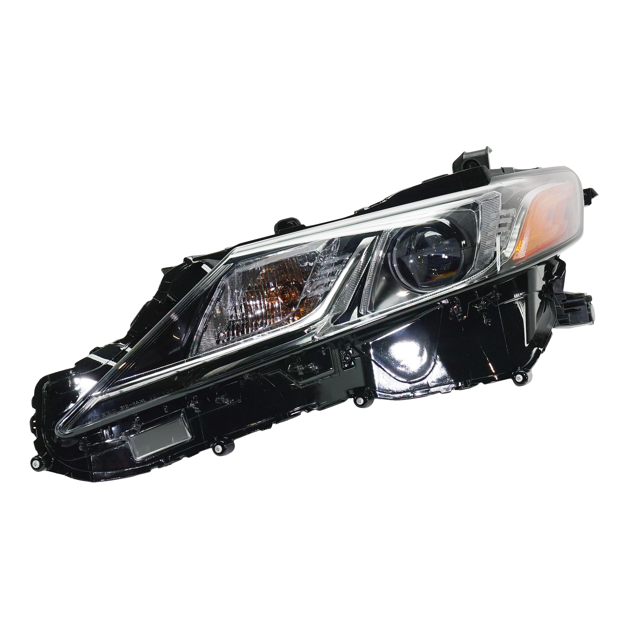 AM CAMRY 19-24 HEAD LAMP LH Assembly Halogen L LE SE w o LED Signal Light North America Built Vehicle Hybrid LE Hybrid SE Models SKU RT10010062 Partslink TO2502277 OEM 8115006C41-8115006G10
