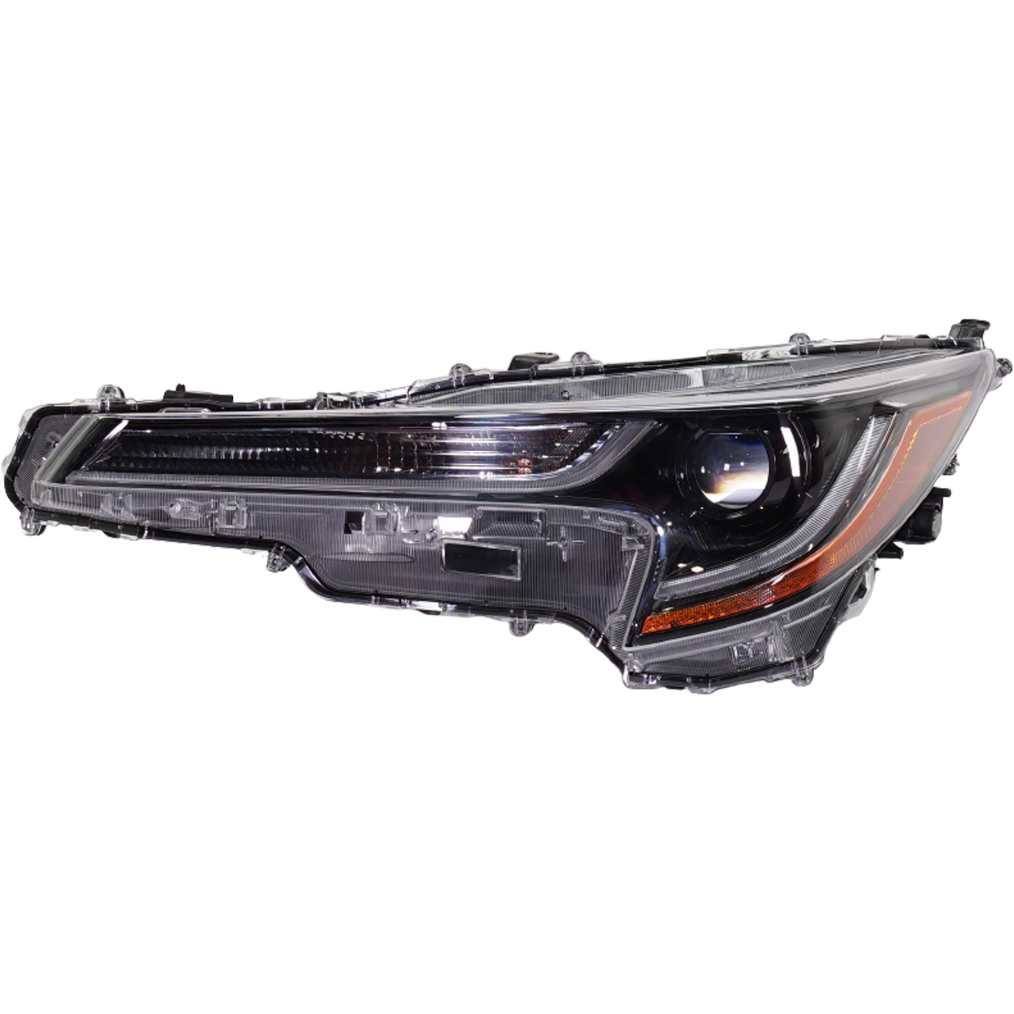 AM COROLLA 20-22 HEAD LAMP LH Assembly LED L LE Models Sedan North America Built Vehicle CAPA SKU RT10010066Q Partslink TO2502286C OEM 8115002S30