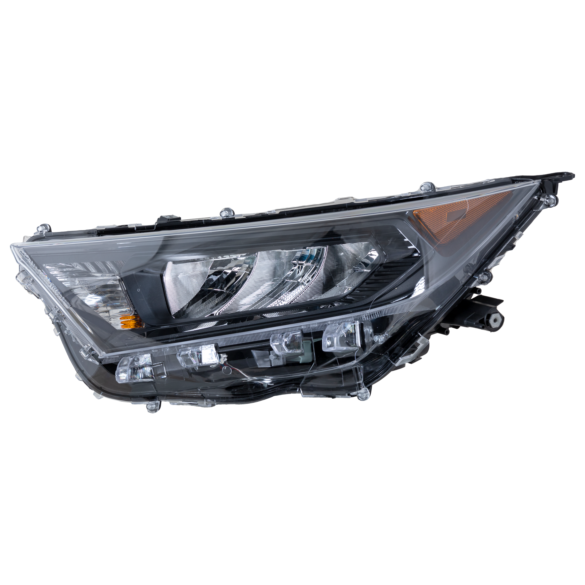 AM RAV4-19-22 HEAD LAMP LH Assembly LED LE Model North America Built Vehicle SKU RT10010070 Partslink TO2502274 OEM 811500R150-811500R152