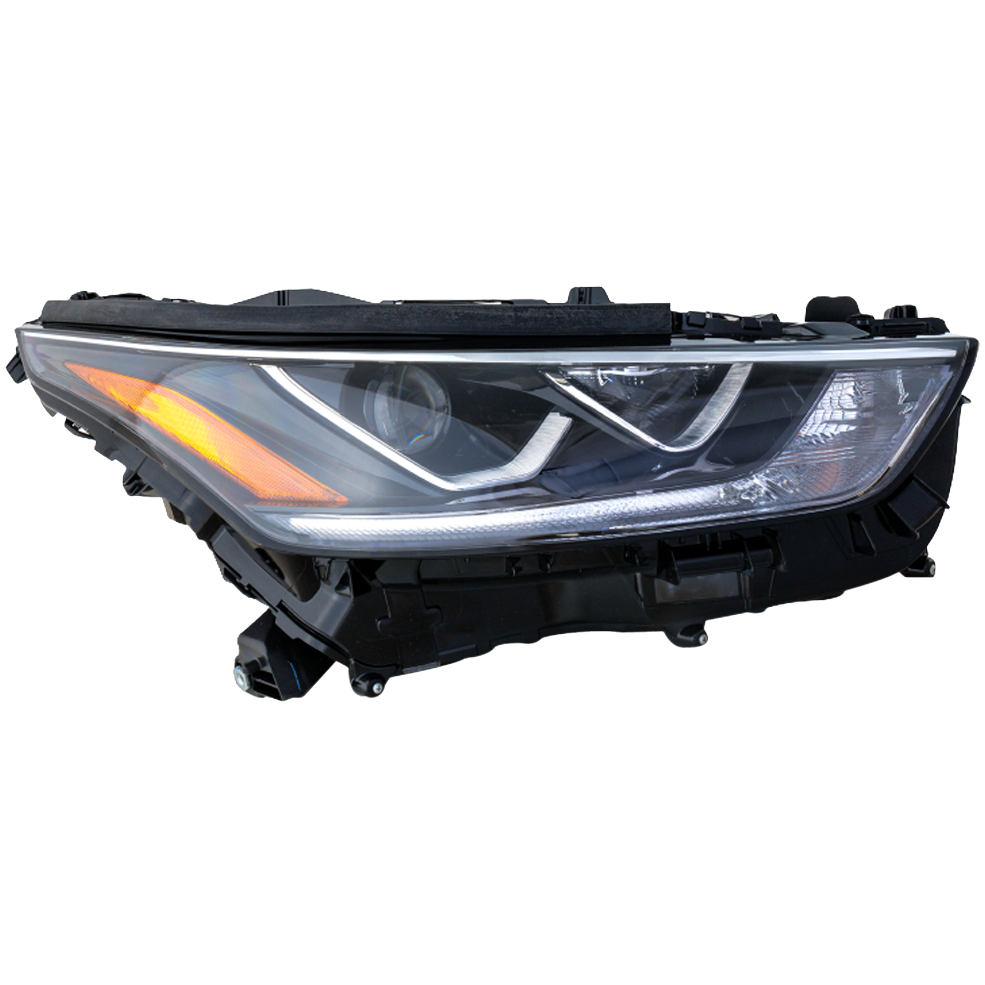 AM HIGHLANDER 20-25 HEAD LAMP RH Assembly LED Limited Hybrid Models SKU RT10010079 Partslink TO2503294 OEM 811100E530