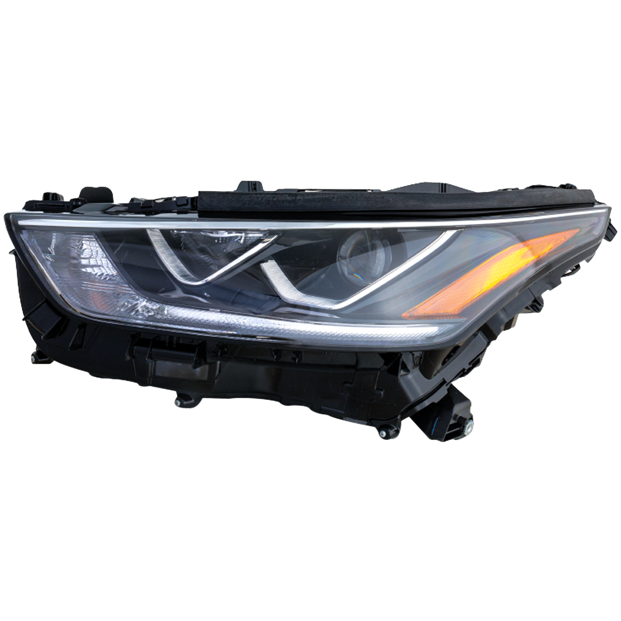 AM HIGHLANDER 20-23 HEAD LAMP LH Assembly LED Limited Hybrid Models CAPA SKU RT10010080Q Partslink TO2502294C OEM 811500E530
