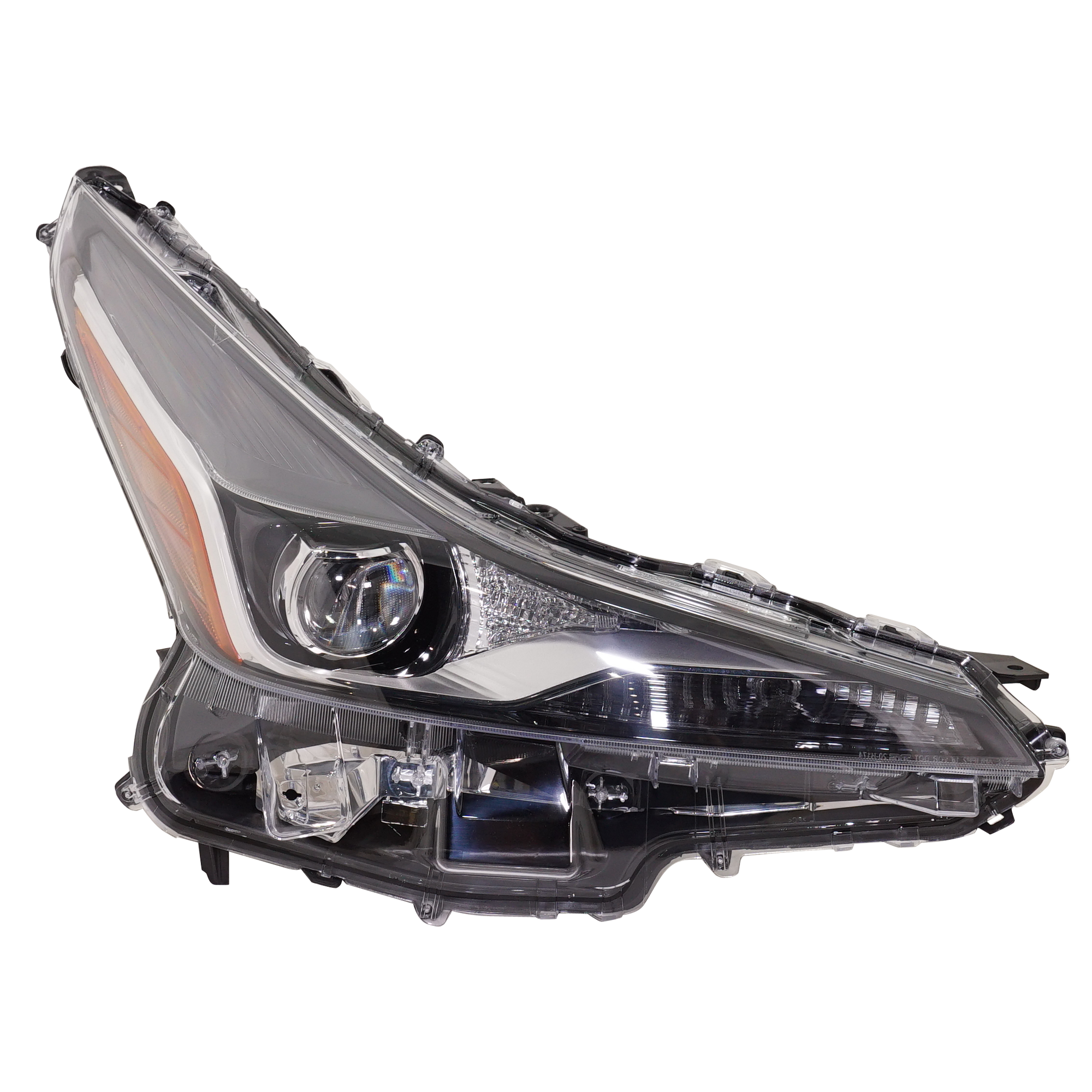 AM PRIUS 19-22 HEAD LAMP RH Assembly LED w o Fog Light Holes w o 20th Anniversary Edition w o Nightshade Edition w o Adaptive Headlights w o Fog Light Holes SKU RT10010085 Partslink TO2503280 OEM 8114047870