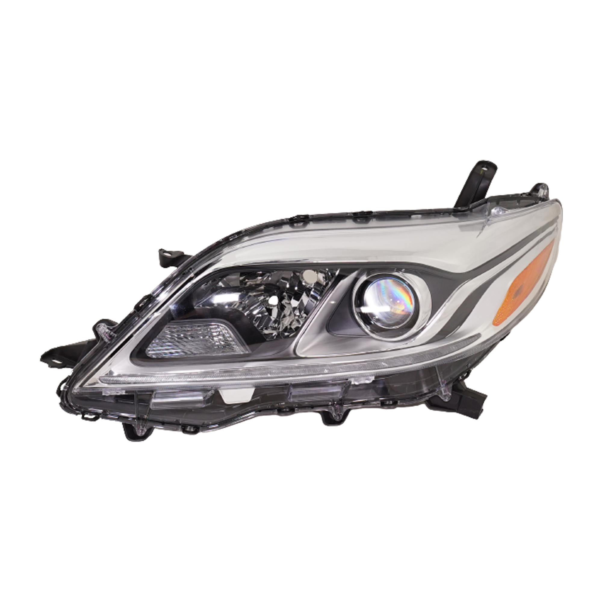 AM SIENNA 15-20 HEAD LAMP LH Lens and Housing HID Xenon w o HID Kit SKU RT10010118 Partslink TO2518154 OEM 8118508070