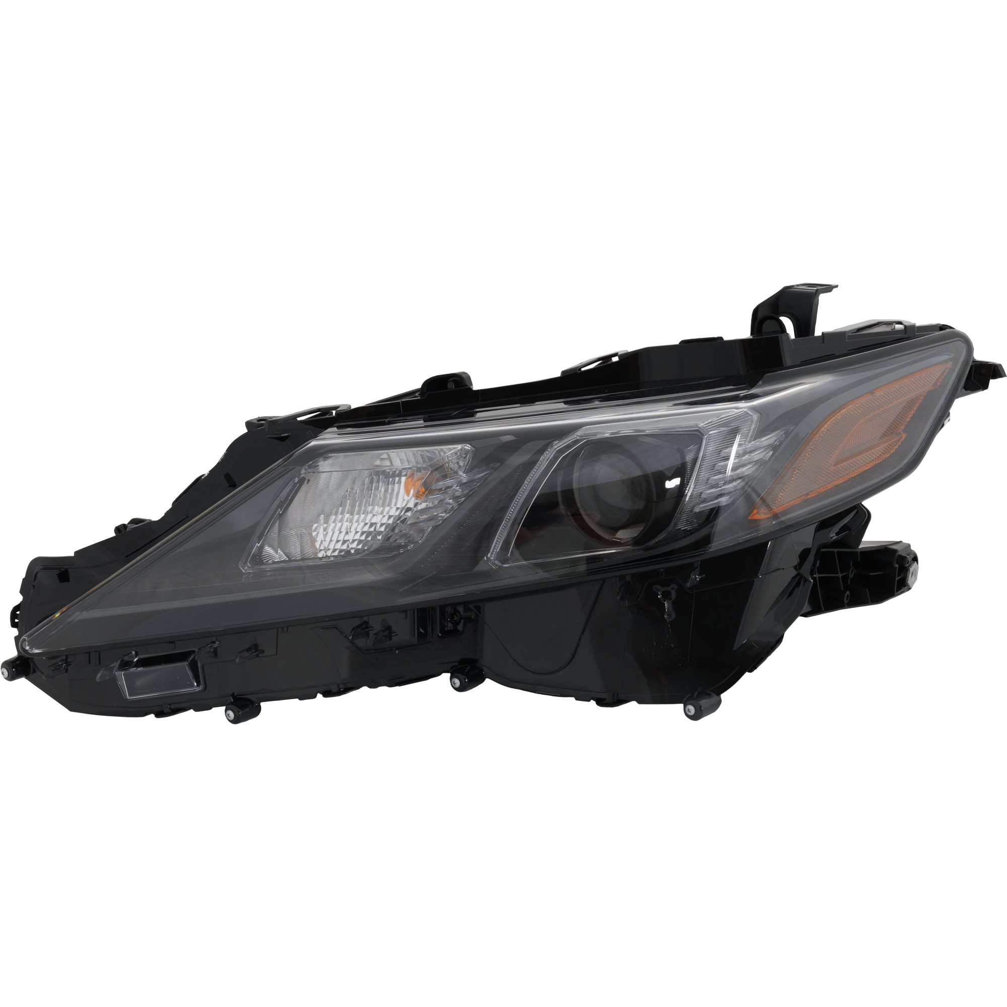 AM CAMRY 18-24 HEAD LAMP LH Assembly Halogen XSE w TRD Package SE TRD w o LED Signal Light North America Built Vehicle Hybrid SE 21-24 Models SKU RT10010126 Partslink TO2502299 OEM 8115006C20