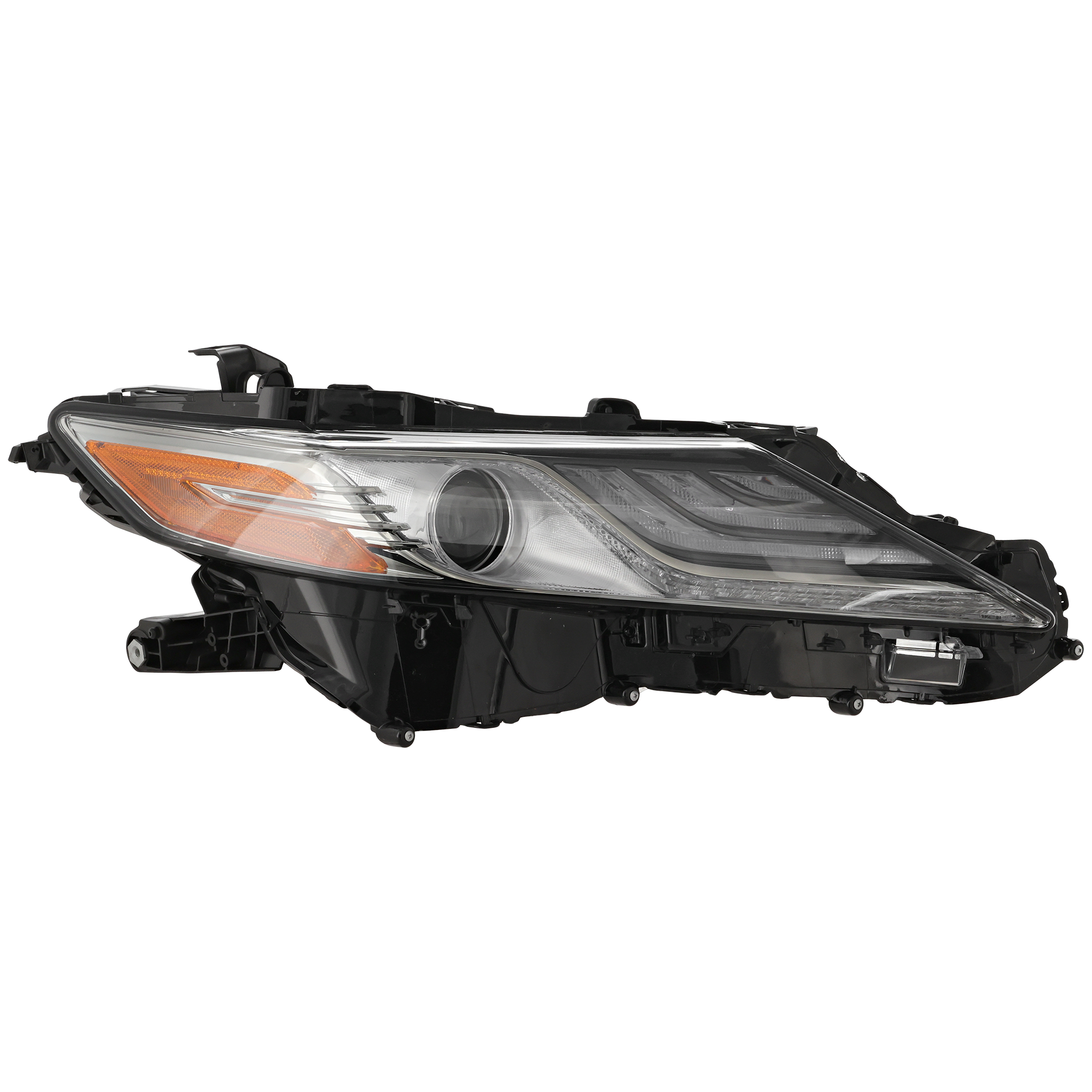 AM CAMRY 19-19 HEAD LAMP RH Assembly LED XSE Model w LED Signal Light SKU RT10010127 Partslink TO2503288 OEM 8111006D81