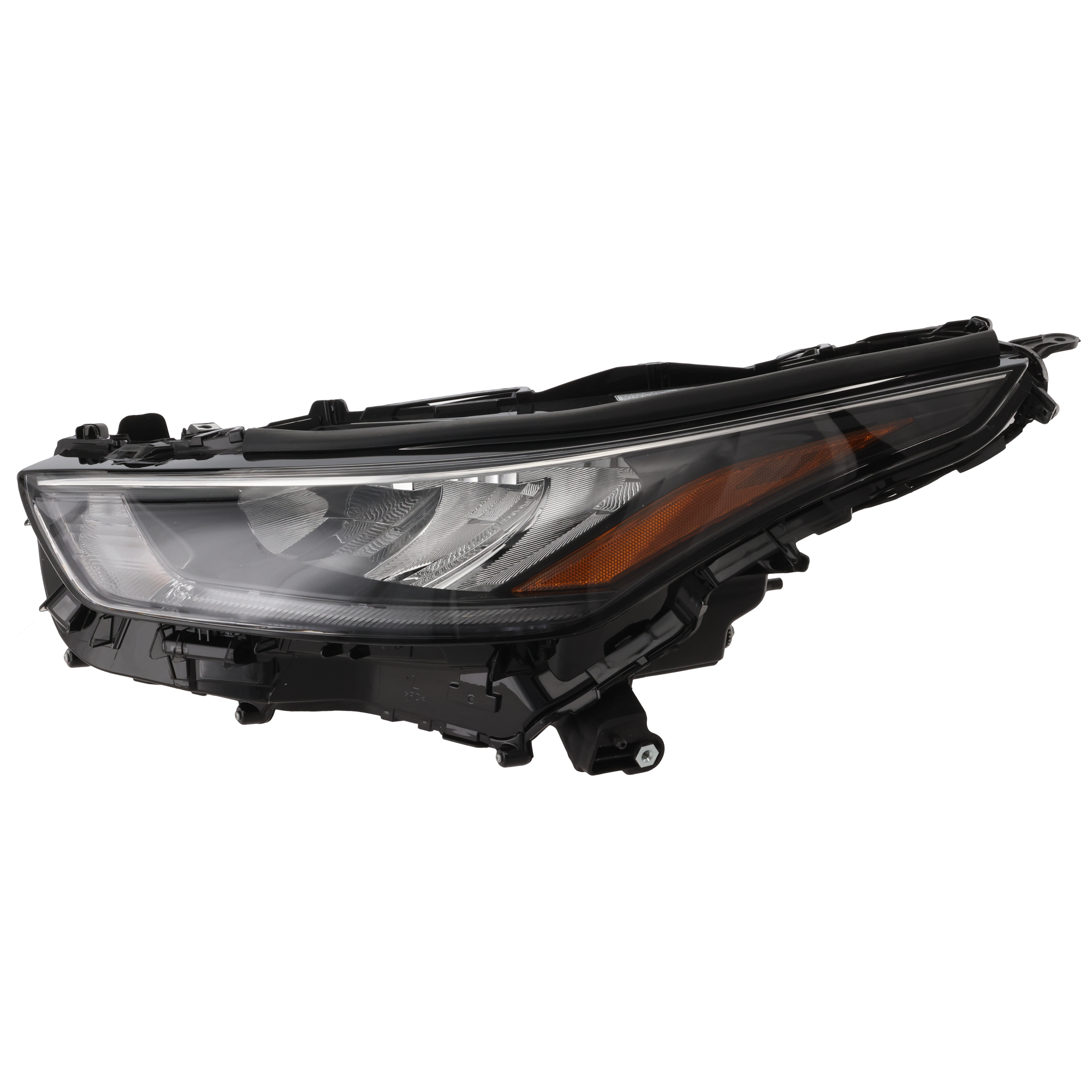 AM HIGHLANDER 20-20 HEAD LAMP LH Assembly LED L LE XLE Models CAPA SKU RT10010140Q Partslink TO2502293C OEM 811500E460