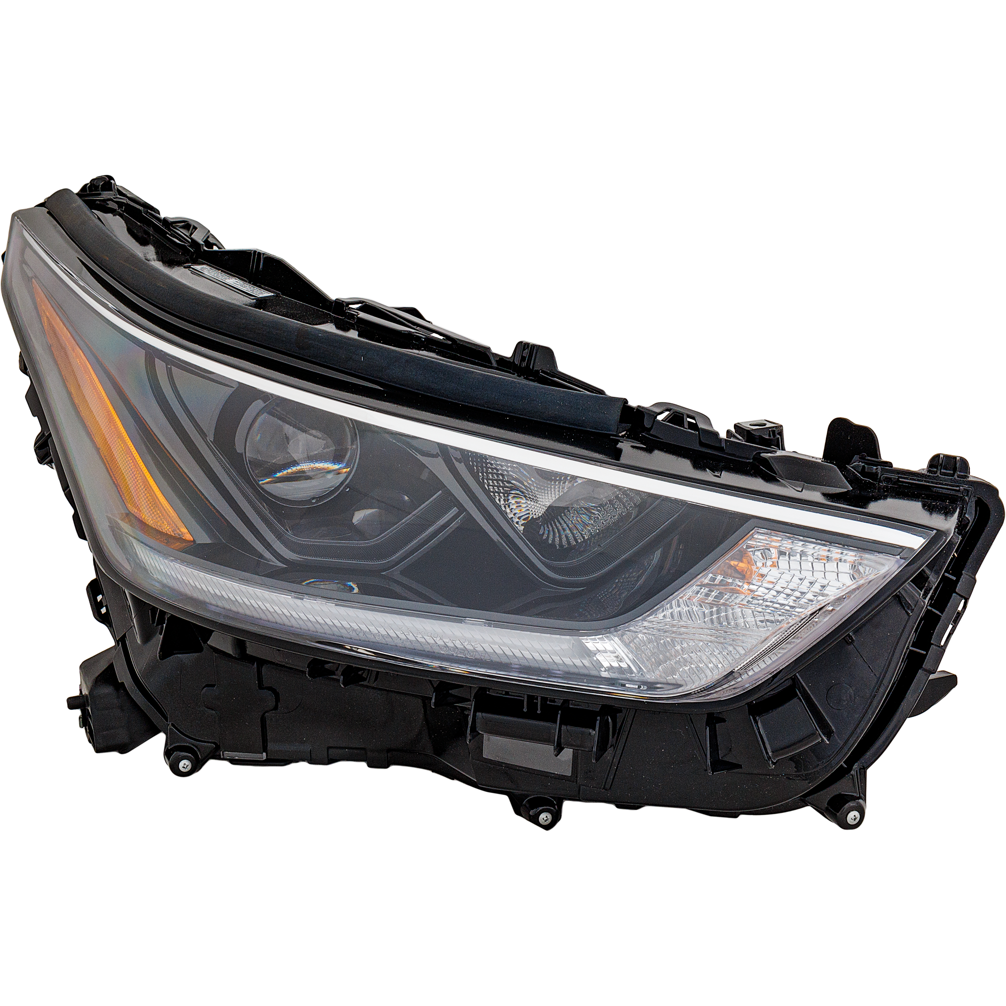 AM HIGHLANDER 21-21 HEAD LAMP RH Assembly LED L LE XLE Hybrid Models SKU RT10010195 Partslink TO2503302 OEM 811100E420