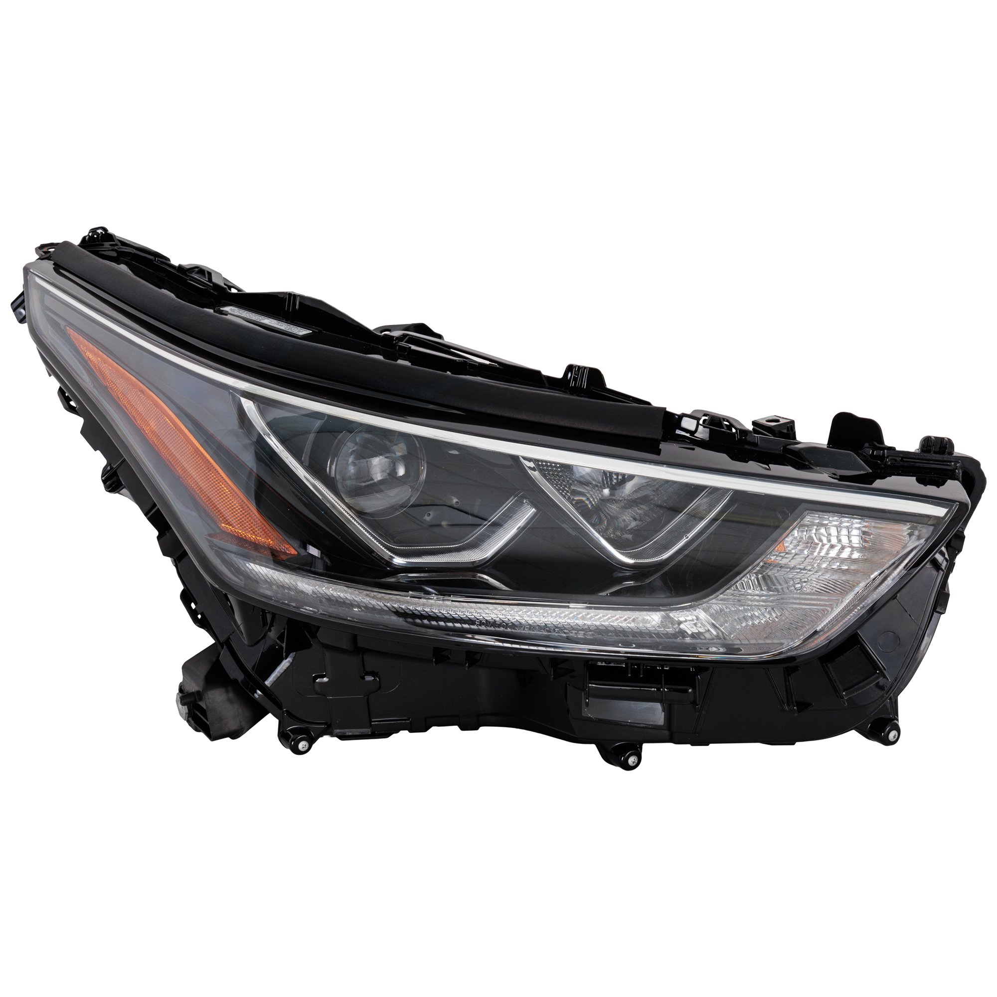 AM HIGHLANDER 20-23 HEAD LAMP RH Assembly Halogen Projector Type Limited Model CAPA SKU RT10010213AQ OEM 811100E530 PFM