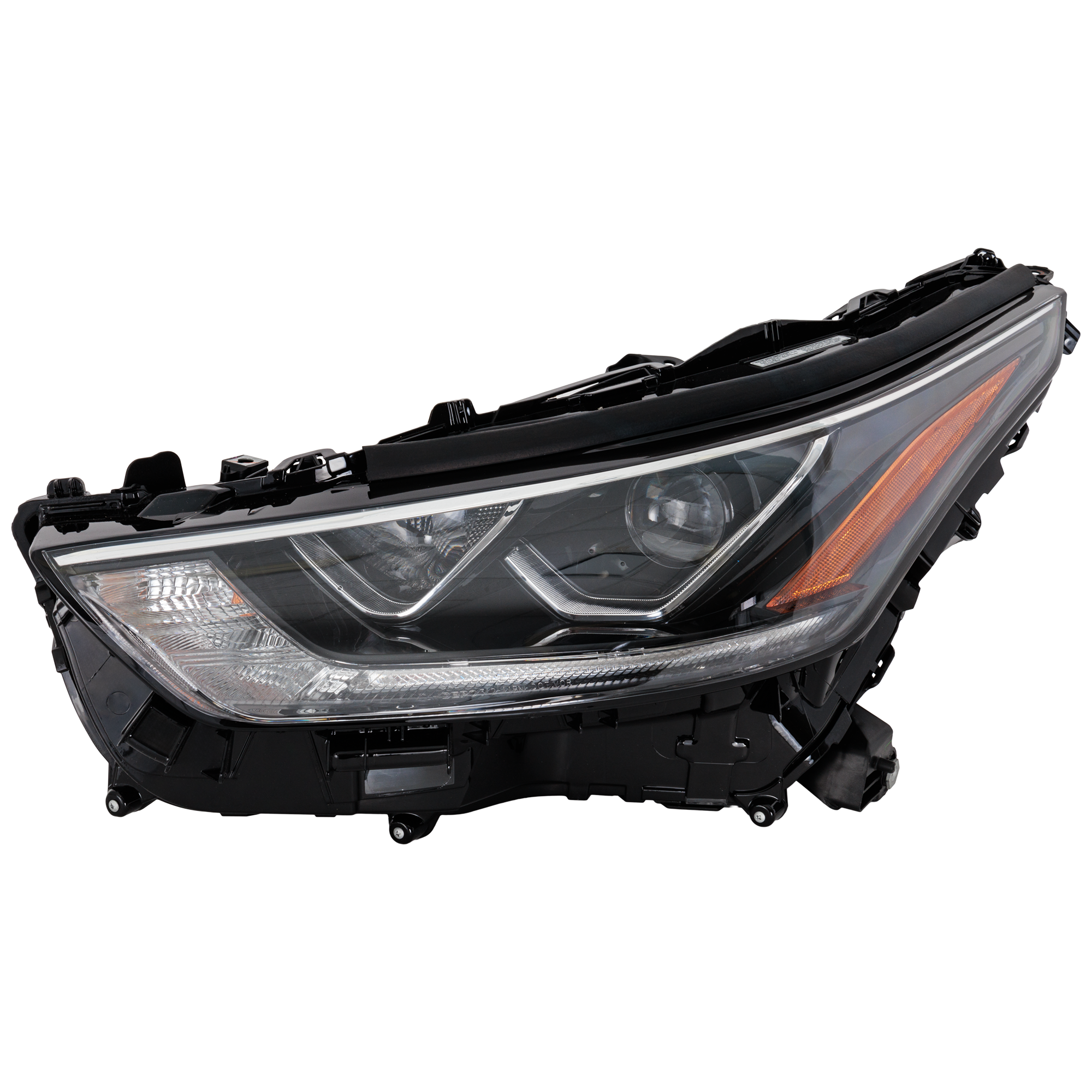 AM HIGHLANDER 20-23 HEAD LAMP LH Assembly Halogen Projector Type Limited Model CAPA SKU RT10010214AQ OEM 811500E530 PFM