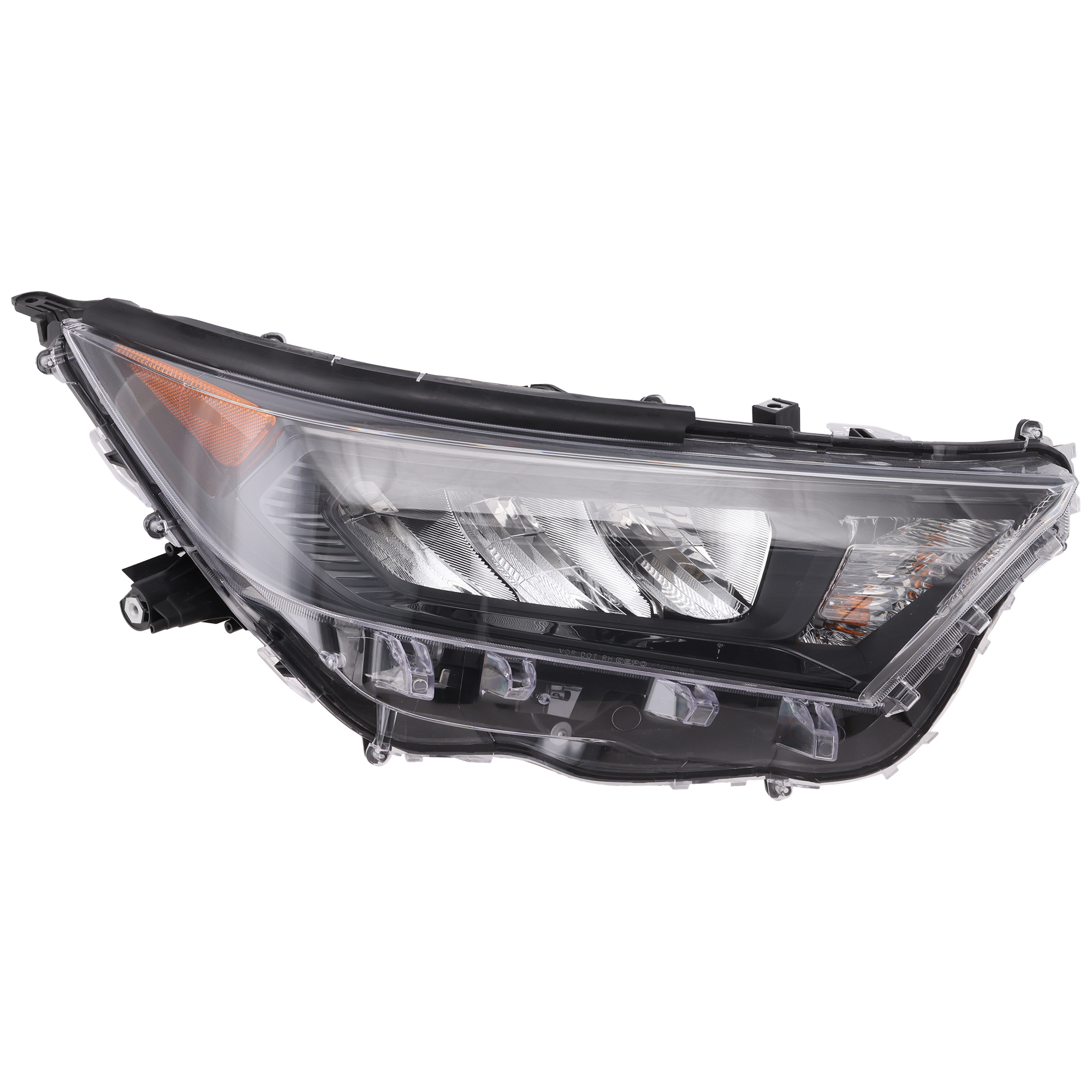 AM RAV4-22-22 HEAD LAMP RH Assembly LED Hybrid Models CAPA SKU RT10010217AQ Partslink TO2503312C OEM 811100R430