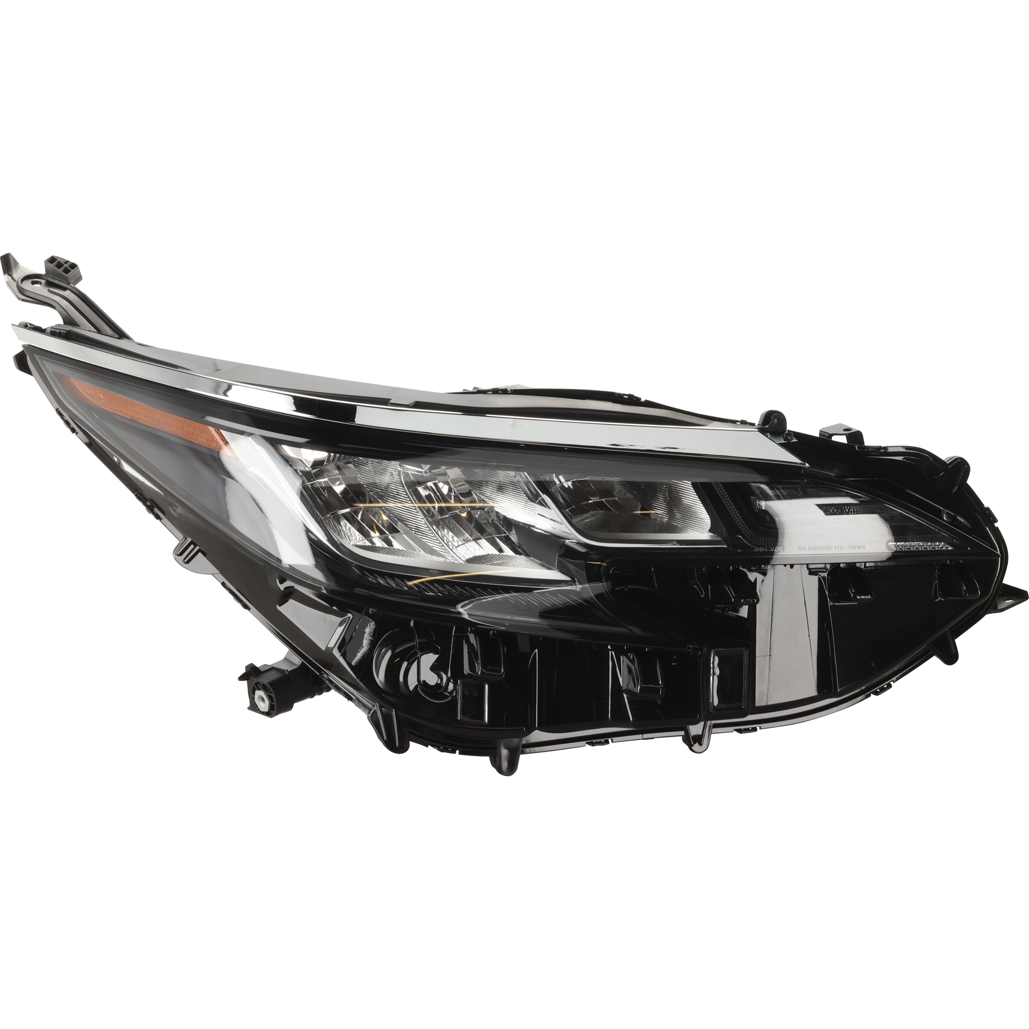AM SIENNA 21-23 HEAD LAMP RH Assembly LED LE XLE Models CAPA SKU RT10010219AQ Partslink TO2503306C OEM 8111008100