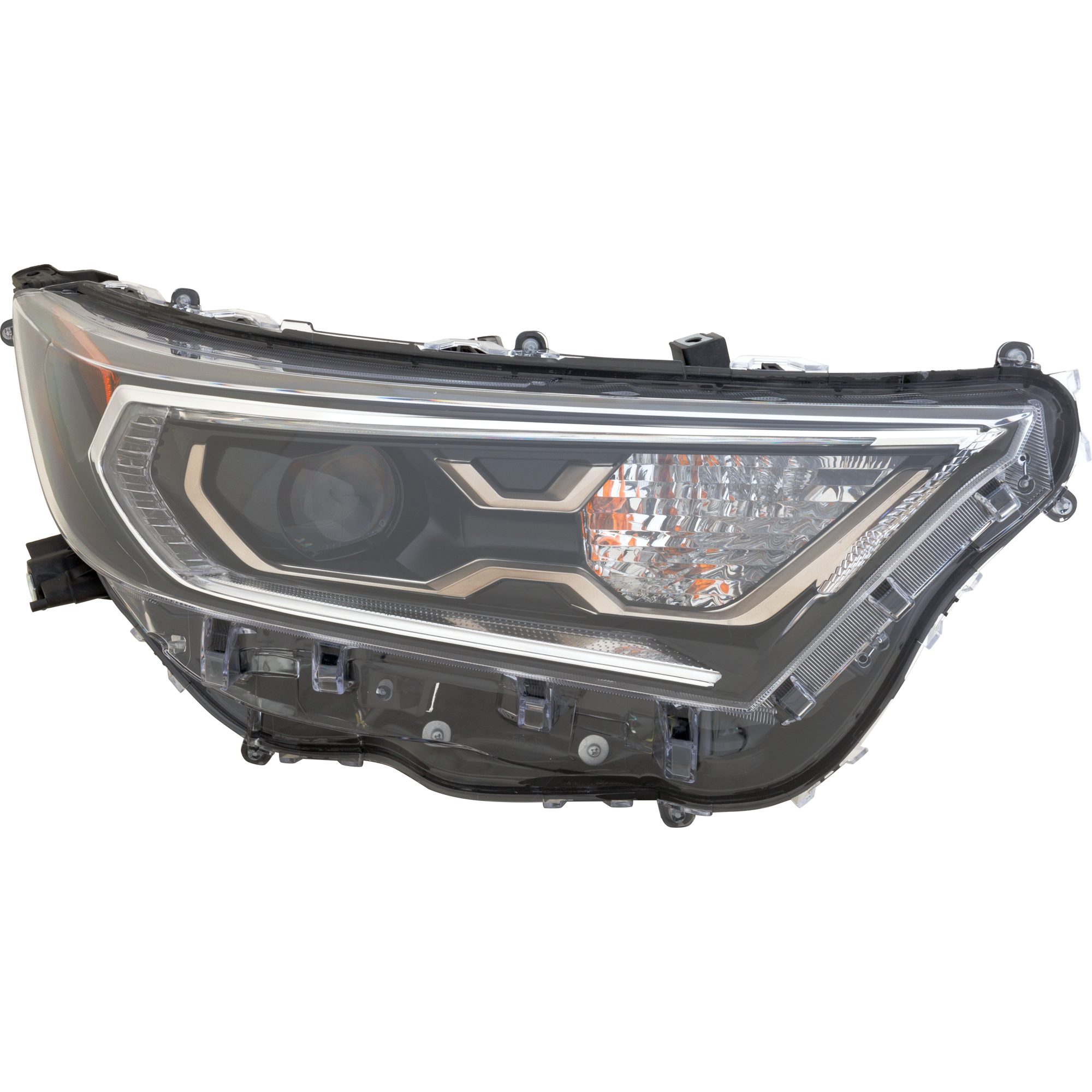 AM RAV4 PRIME 21-21 HEAD LAMP RH Assembly LED w o Adaptive Headlamps SKU RT10010221A Partslink TO2503301 OEM 8113042B11