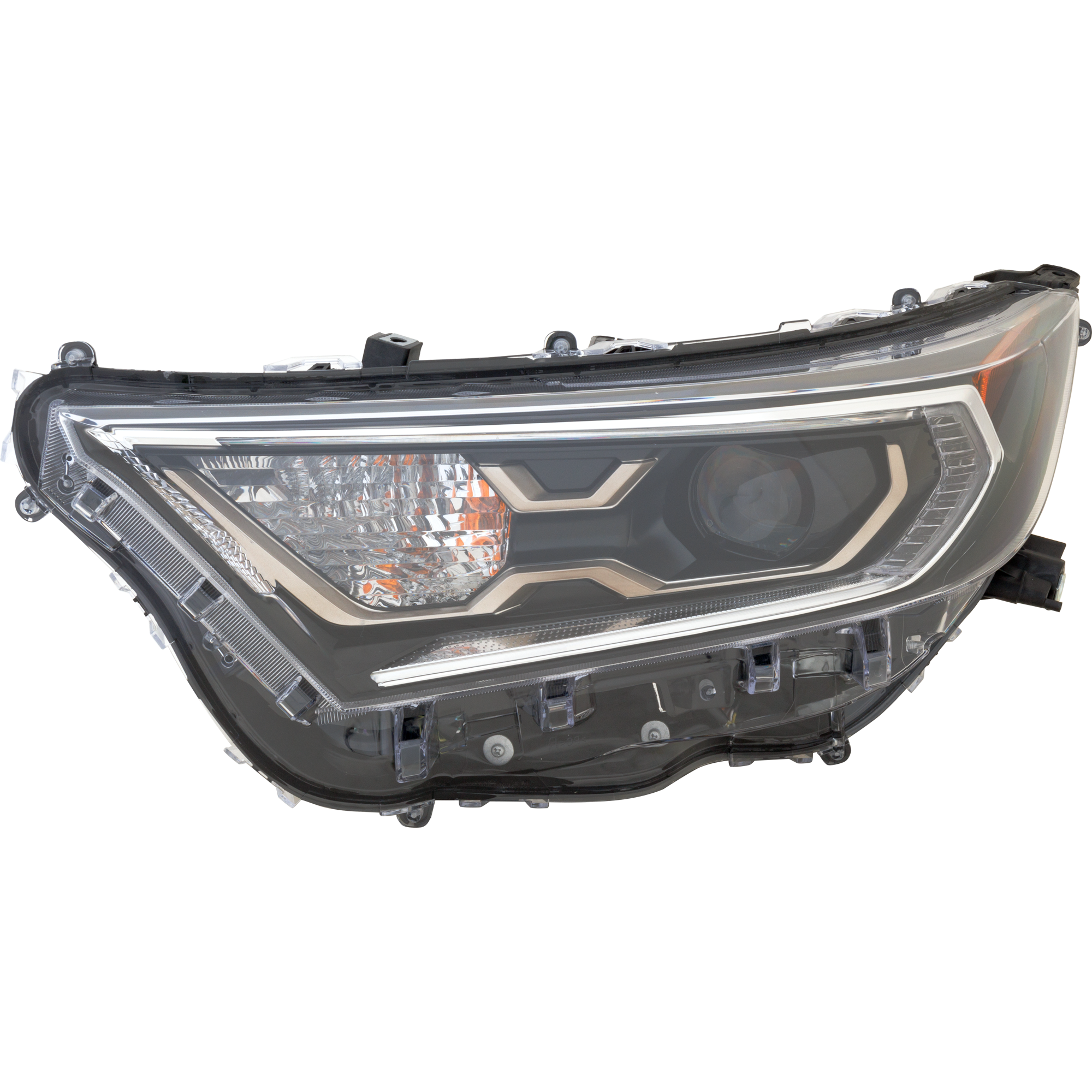 AM RAV4 PRIME 21-21 HEAD LAMP LH Assembly LED w o Adaptive Headlamps SKU RT10010222A Partslink TO2502301 OEM 8117042B11