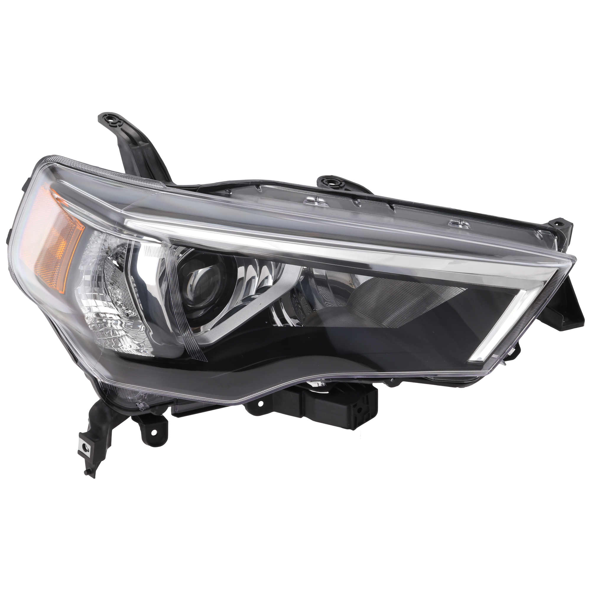 AM 4RUNNER 21-23 HEAD LAMP RH Assembly Halogen LED w o Auto Headlights CAPA SKU RT10010253AQ Partslink TO2503308C OEM 8114035610