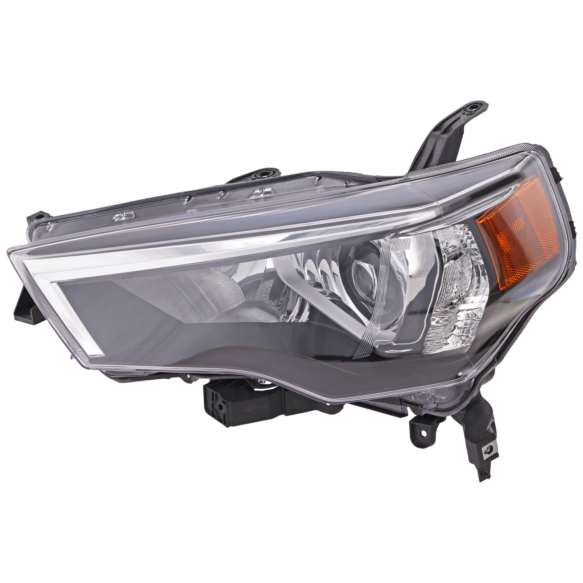 AM 4RUNNER 21-23 HEAD LAMP LH Assembly Halogen LED w o Auto Headlights CAPA SKU RT10010254AQ Partslink TO2502308C OEM 8107035600