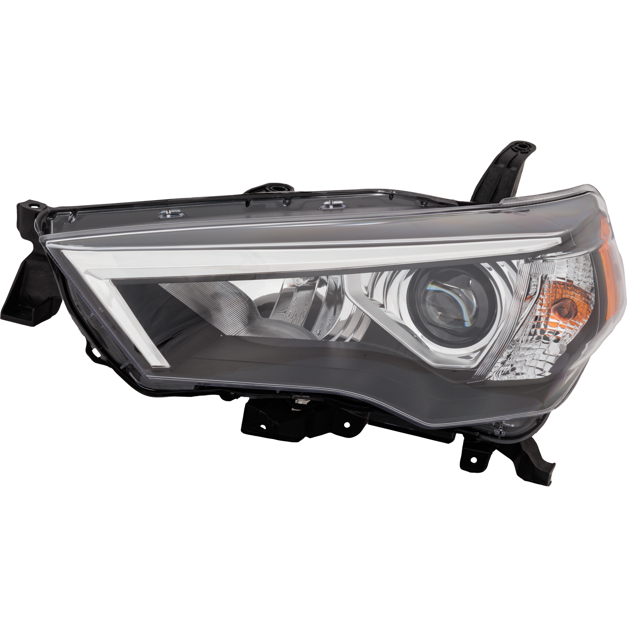 AM 4RUNNER 21-24 HEAD LAMP LH Assembly Halogen LED w o Auto Headlights SKU RT10010254A Partslink TO2502308 OEM 8107035600