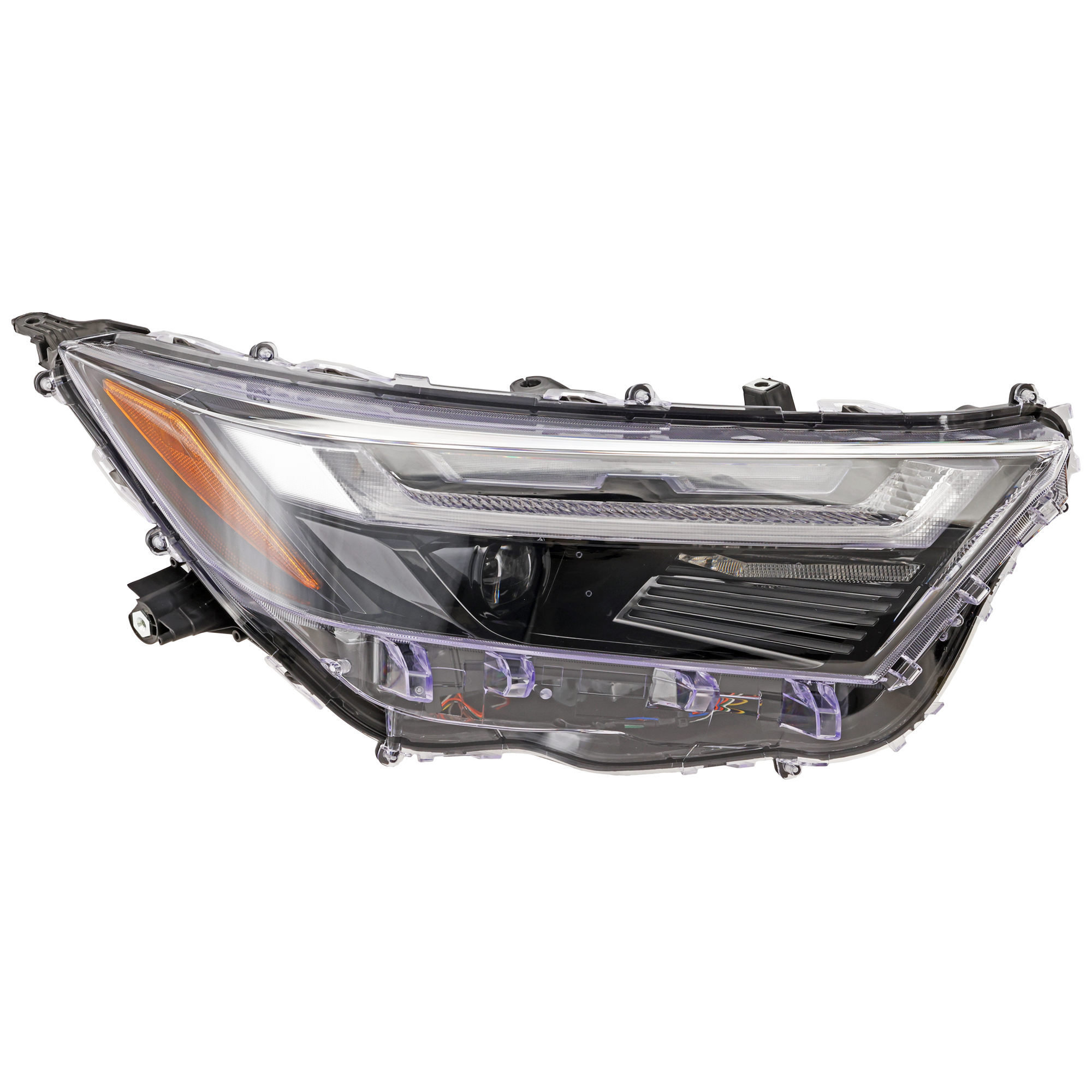 AM RAV4-22-25 RAV4 PRIME 22-24 HEAD LAMP RH Assembly LED w LED Signal Light North America Built Vehicle SKU RT10010277A Partslink TO2503315 OEM 811100R360