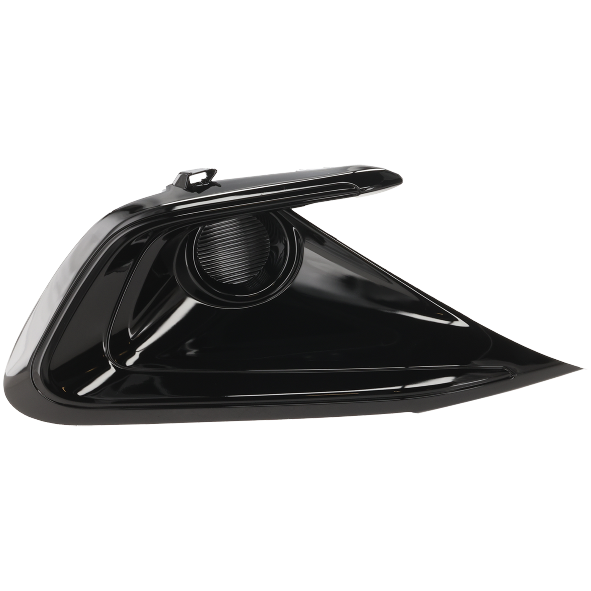 AM COROLLA 23-25 FOG LAMP COVER RH Gloss Black Hatchback SKU RT10770019 Partslink TO1039275 OEM 5203012160