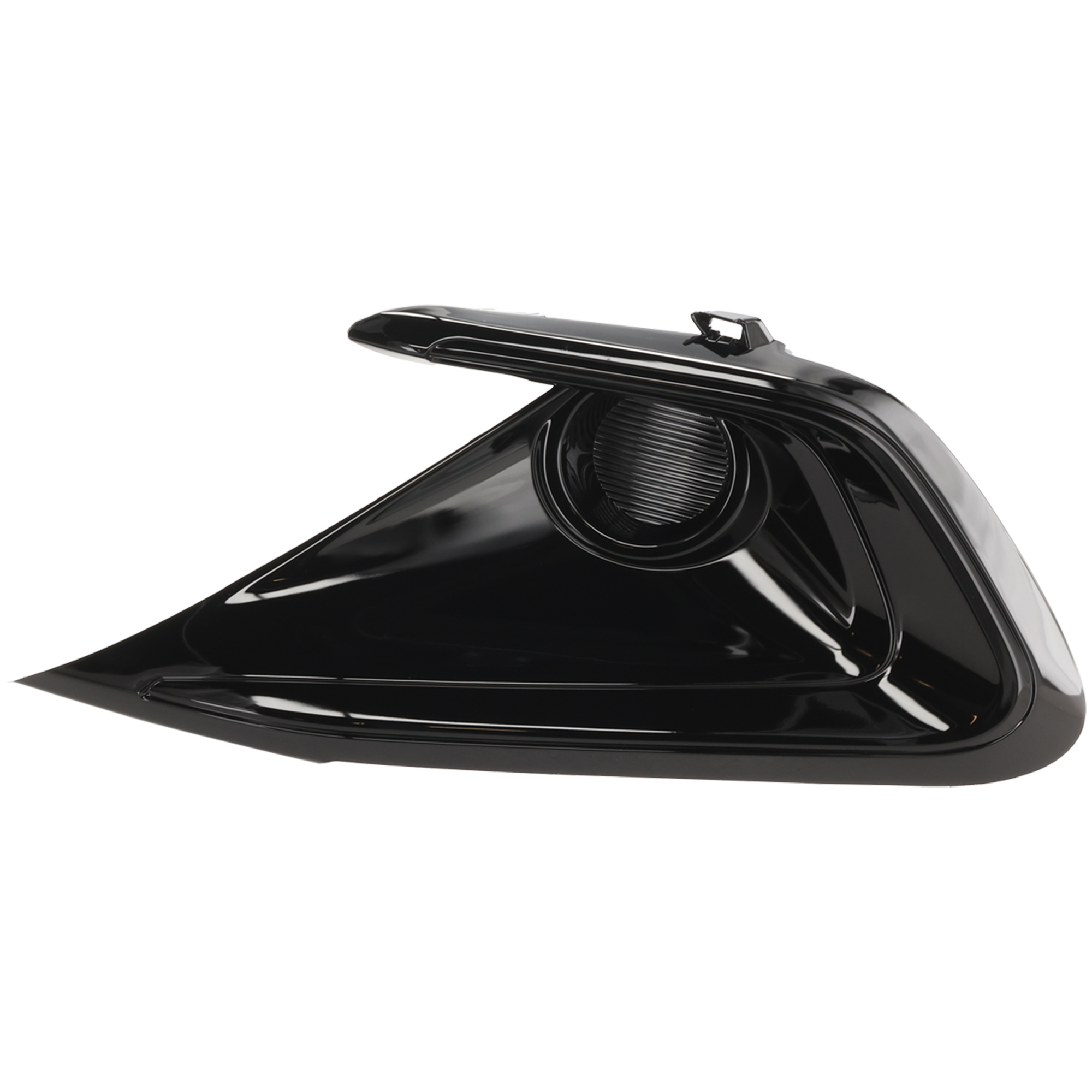 AM COROLLA 23-25 FOG LAMP COVER LH Gloss Black Hatchback SKU RT10770020 Partslink TO1038275 OEM 5204012180