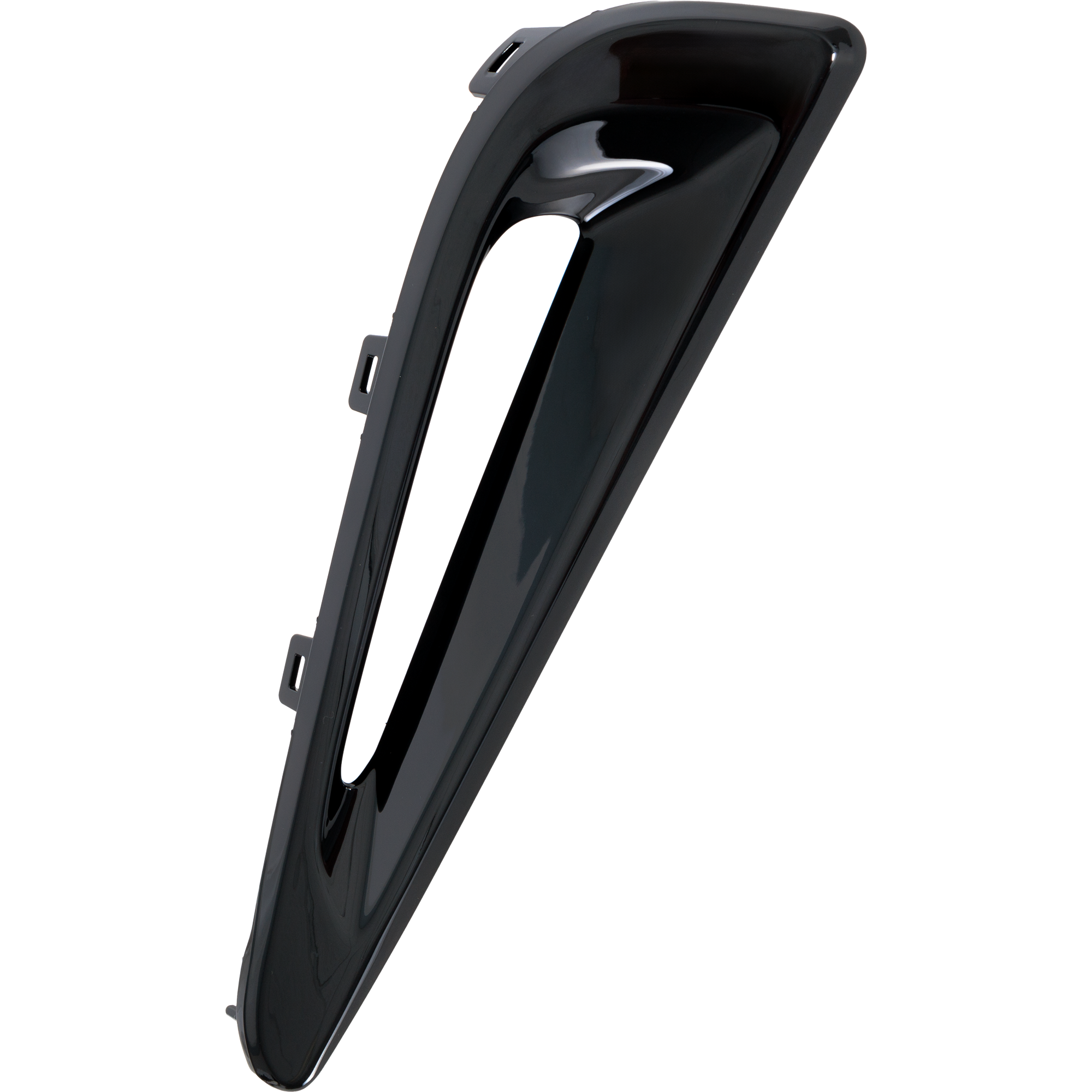 AM PRIUS 21-22 FOG LAMP COVER RH Gloss Black w Nightshade Edition SKU RT10770023 Partslink TO1039261 OEM 5271247080