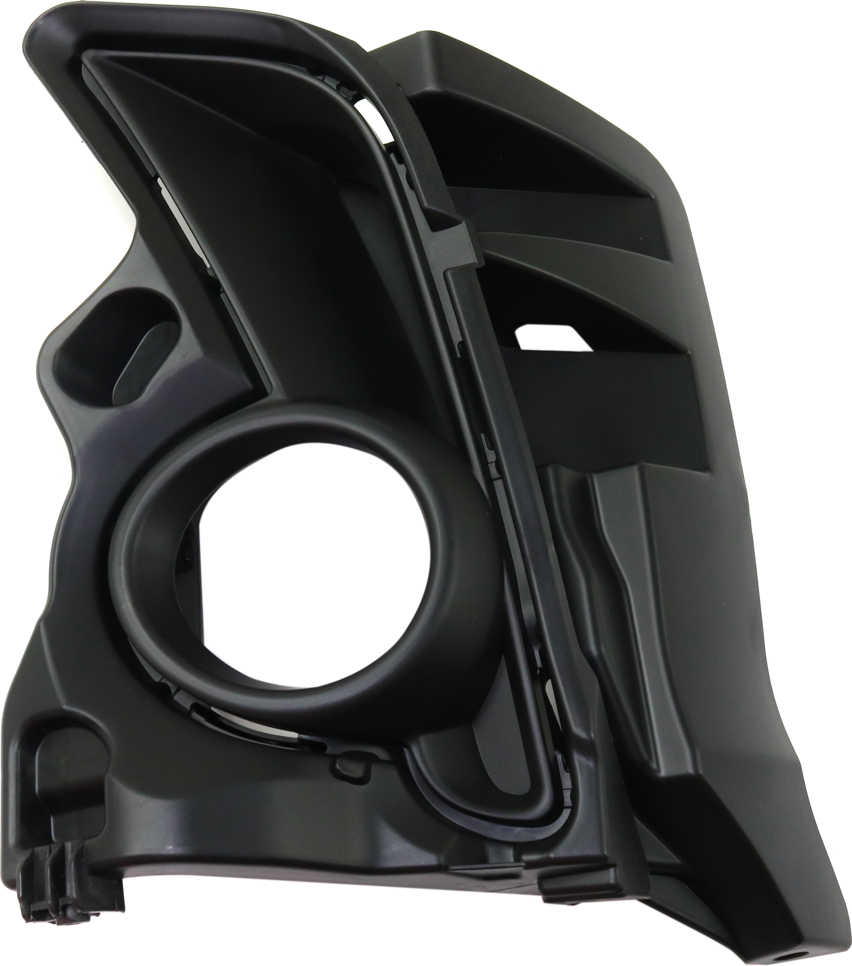 AM HIGHLANDER 17-19 FRONT FOG LAMP MOLDING LH Textured Black SKU RT10820005 Partslink TO1038200 OEM 520400E030