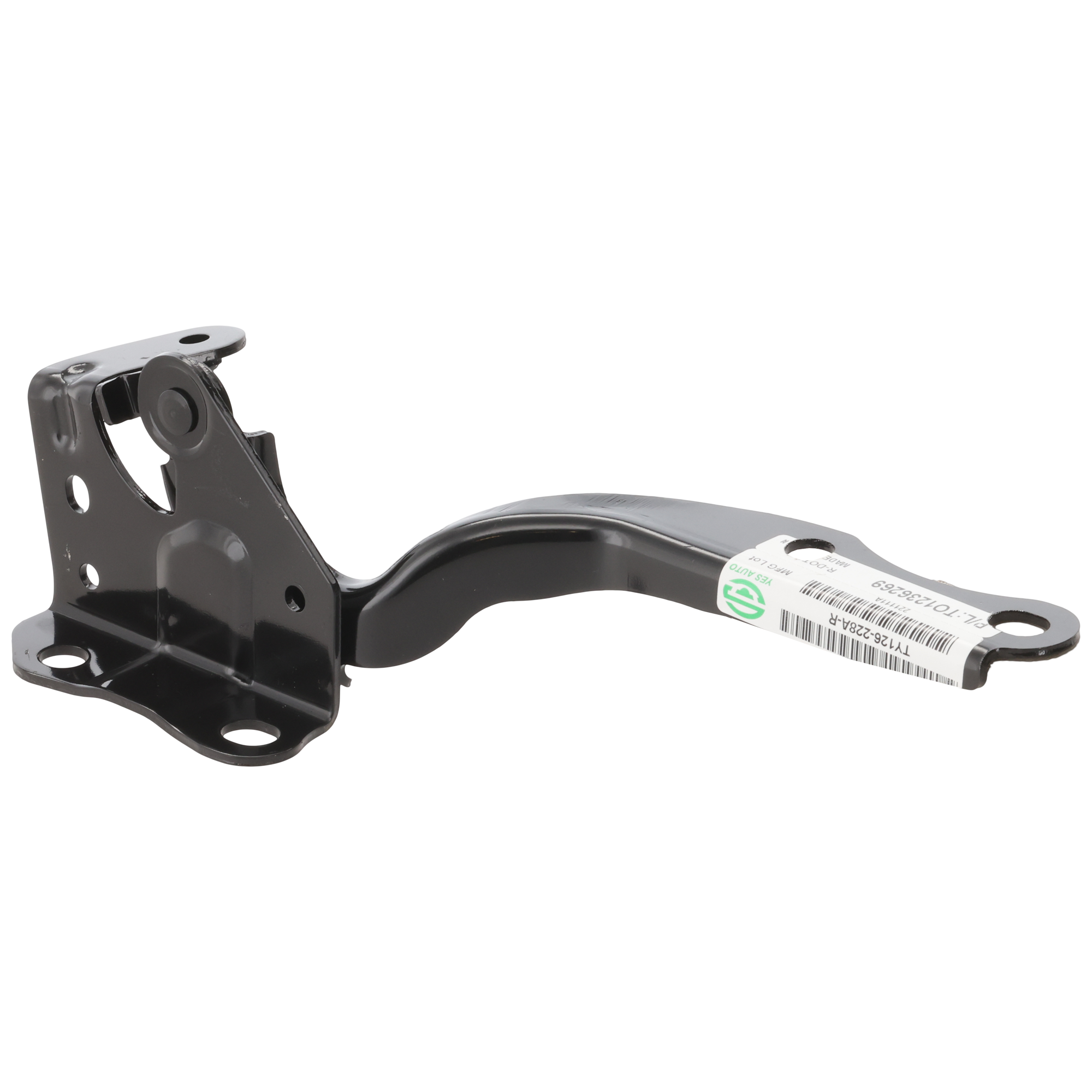 AM BZ4X 23-25 SOLTERRA 23-25 HOOD HINGE RH Steel Black SKU RT13030013 Partslink TO1236269 OEM 5341042170
