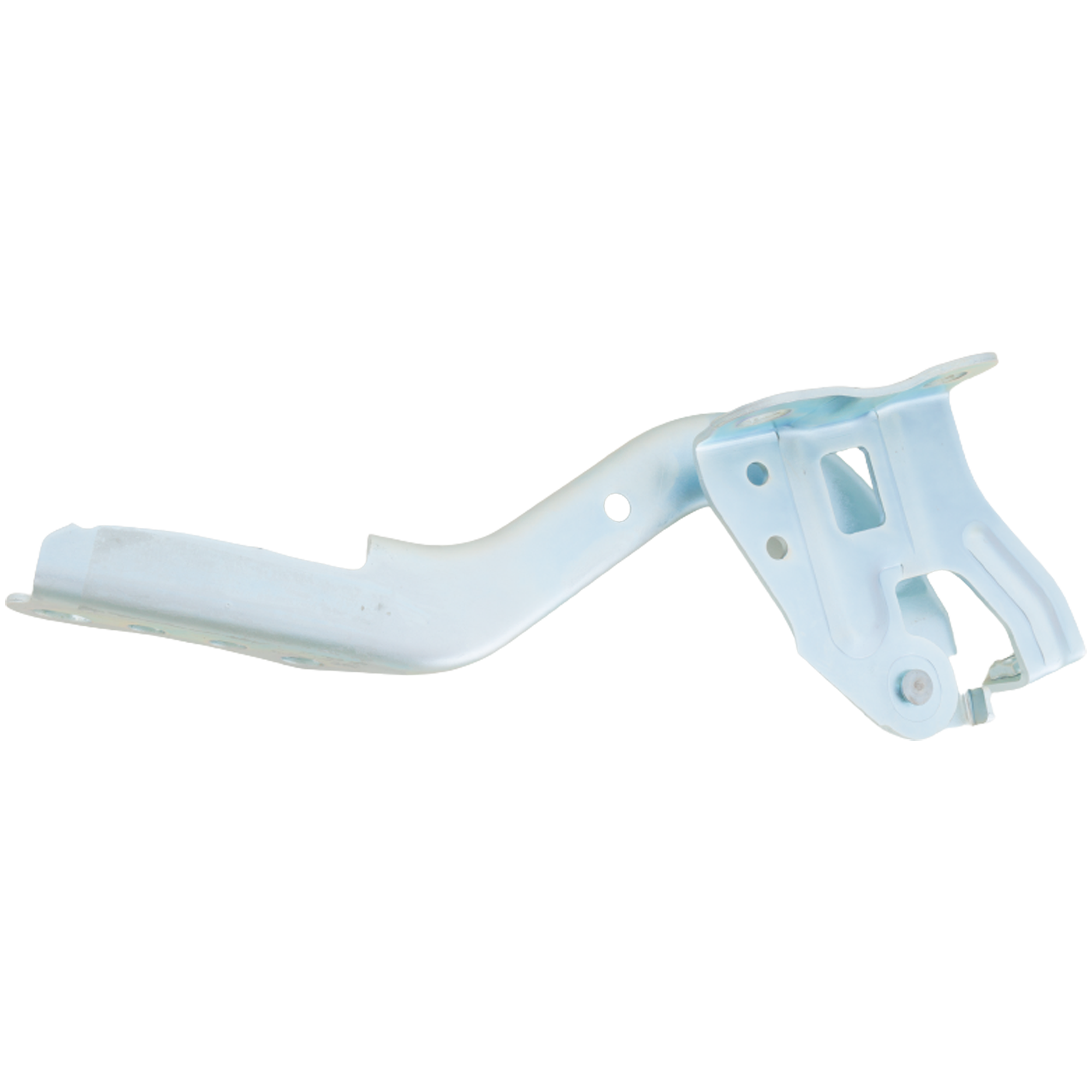 AM COROLLA CROSS 22-24 HOOD HINGE RH Silver Steel SKU RT13030015 Partslink TO1236265 OEM 534100A120