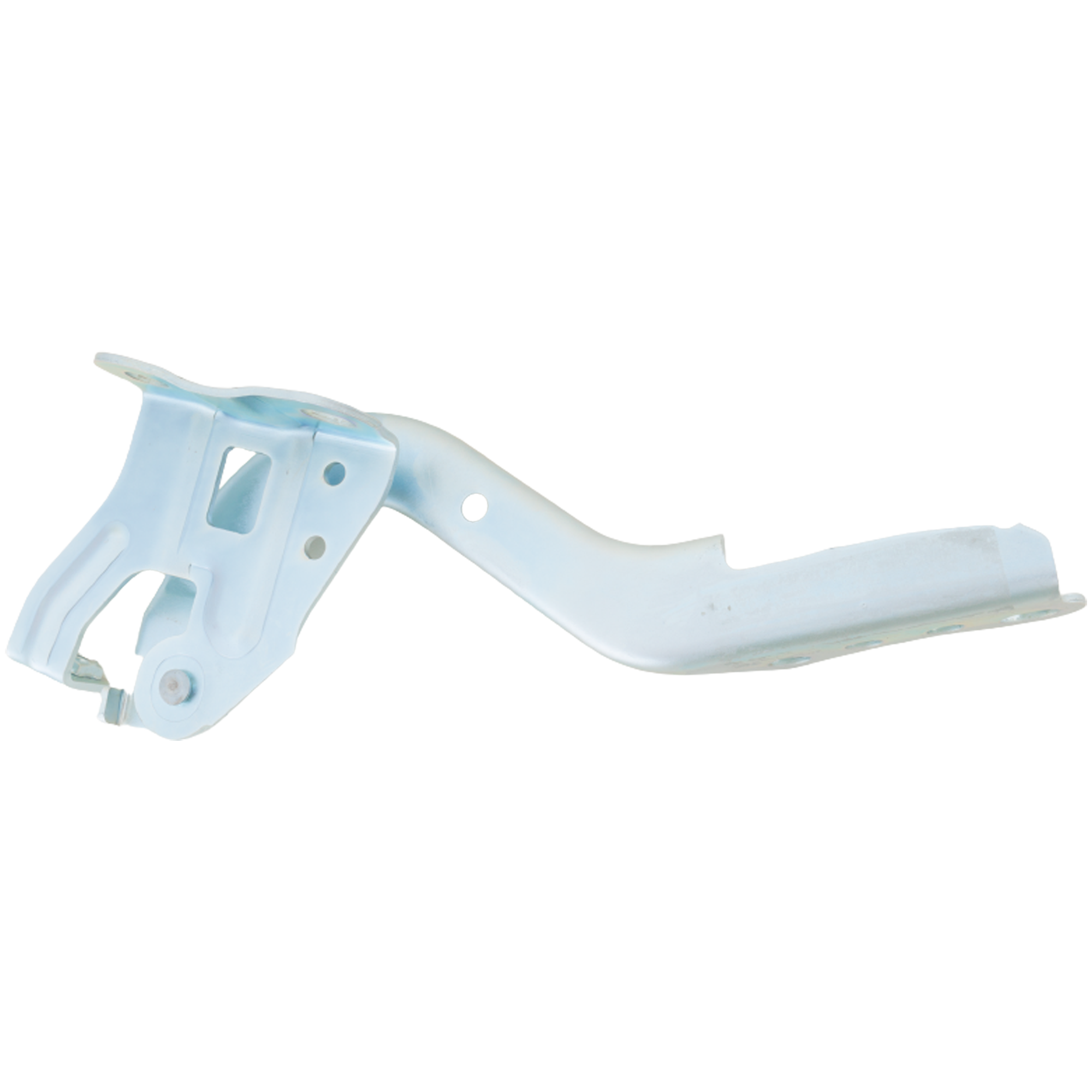 AM COROLLA CROSS 22-24 HOOD HINGE LH Silver Steel SKU RT13030016 Partslink TO1236266 OEM 534200A120