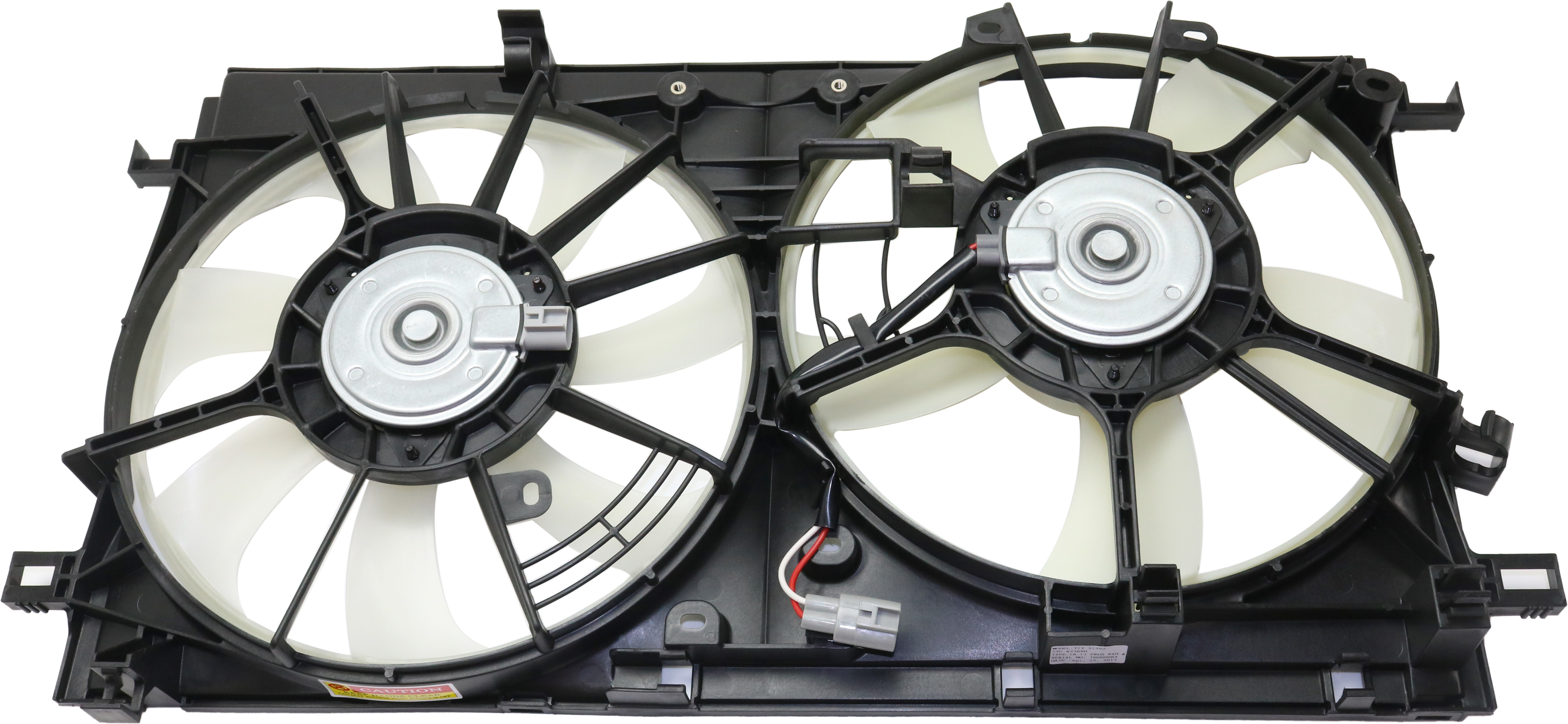 AM PRIUS 16-22 COROLLA 20-22 RADIATOR FAN ASSEMBLY Dual Fan Corolla Hybrid Models SKU RT16090001 Partslink TO3115191 OEM 1671137160 PFM 1636137070-1636