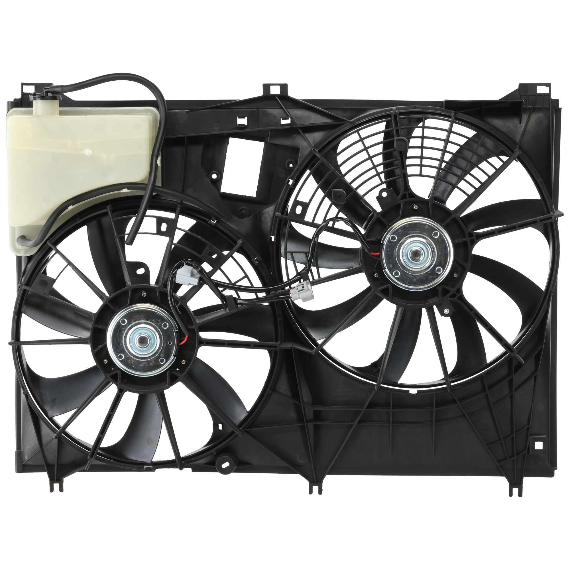 AM HIGHLANDER 14-19 RADIATOR FAN ASSEMBLY 3.5L w Tow Pckg. w o Control module SKU RT16090007 Partslink TO3115188 OEM 167110P240