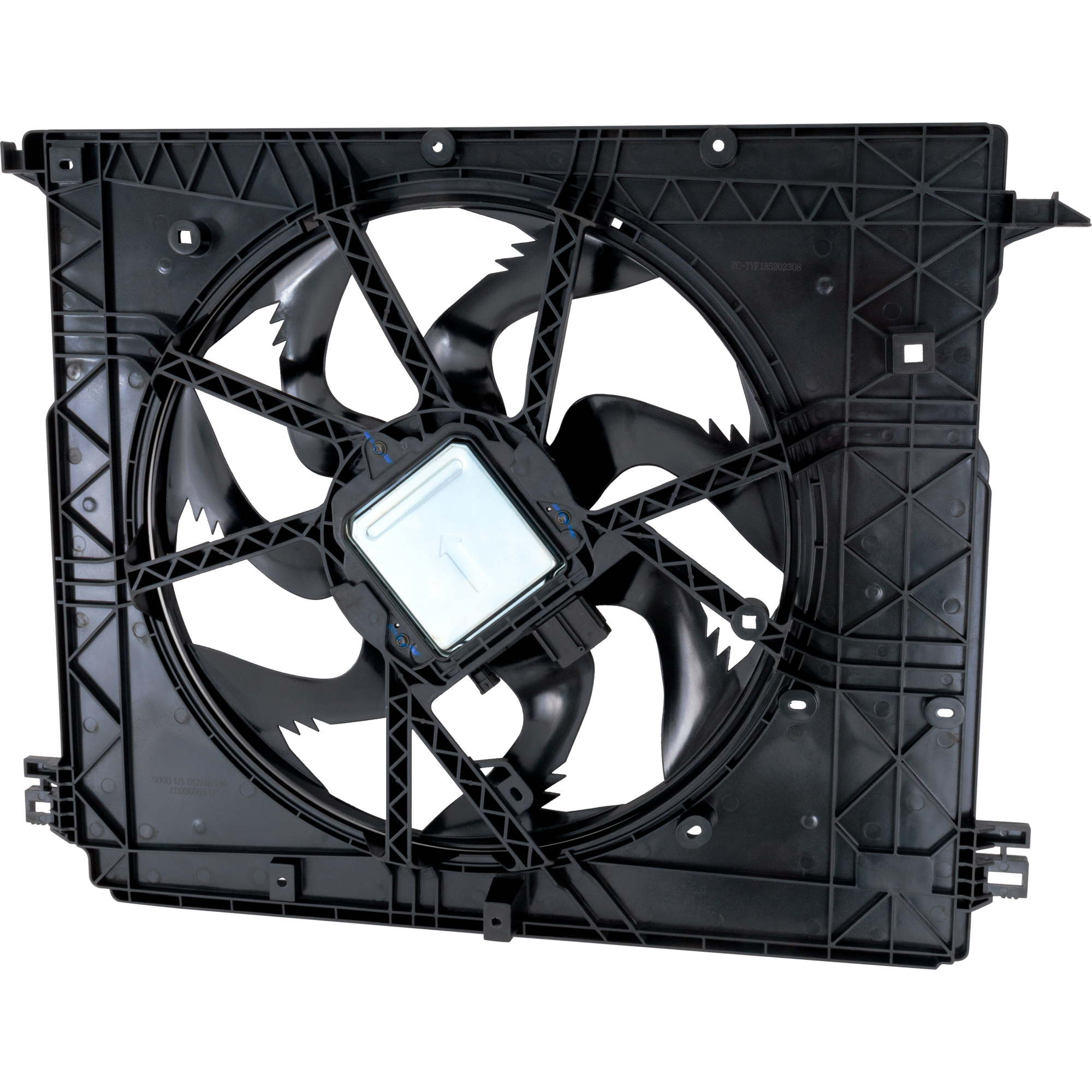AM HIGHLANDER 20-25 RADIATOR FAN ASSEMBLY Single Fan SKU RT16090037 Partslink TO3115214 OEM 16360F0100