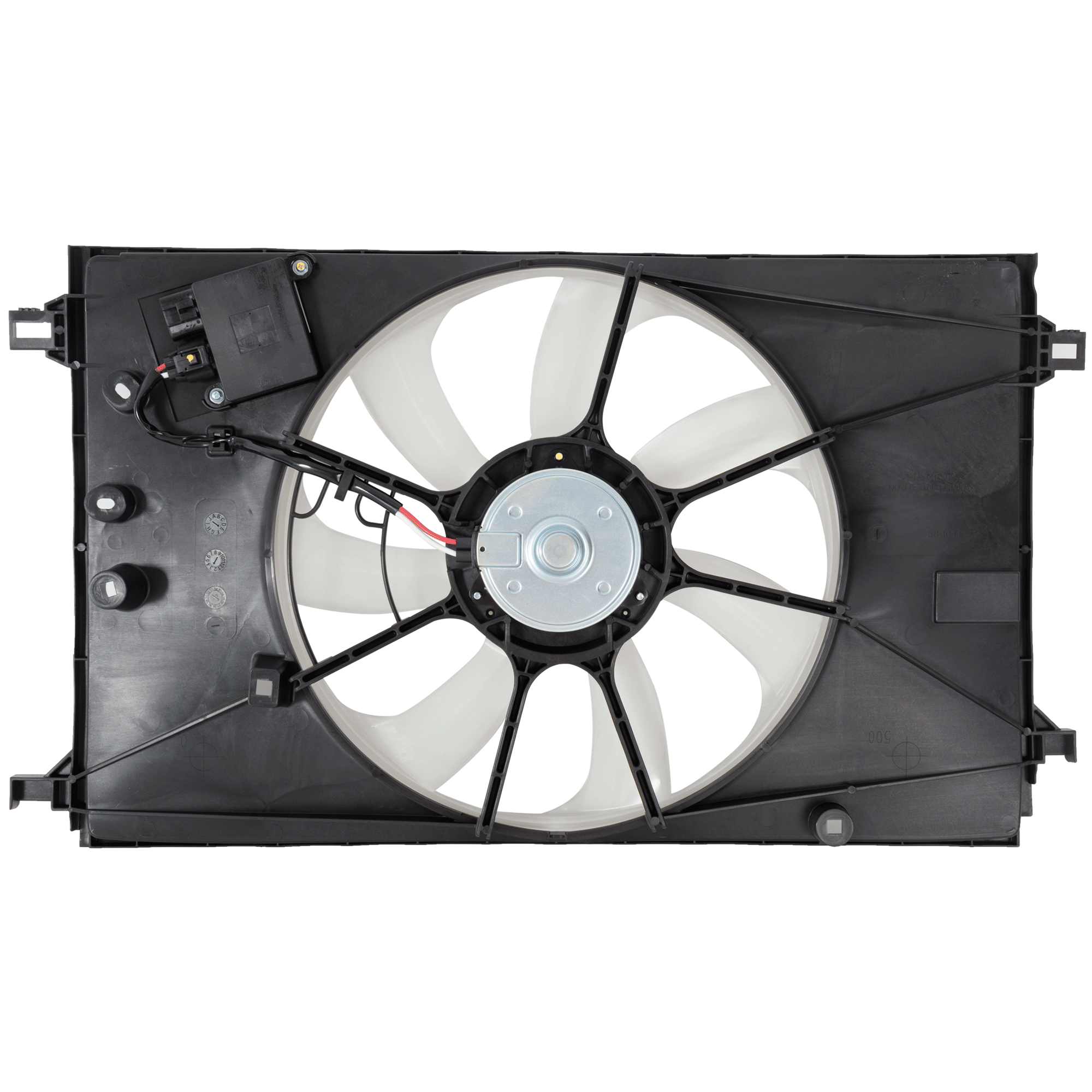 AM COROLLA 23-24 COROLLA CROSS 22-24 RADIATOR FAN ASSEMBLY Corolla Sedan North America Built Vehicle w Control Module SKU RT16090040 Partslink TO3115219 OEM 1636324120-16361F2180-16711F21