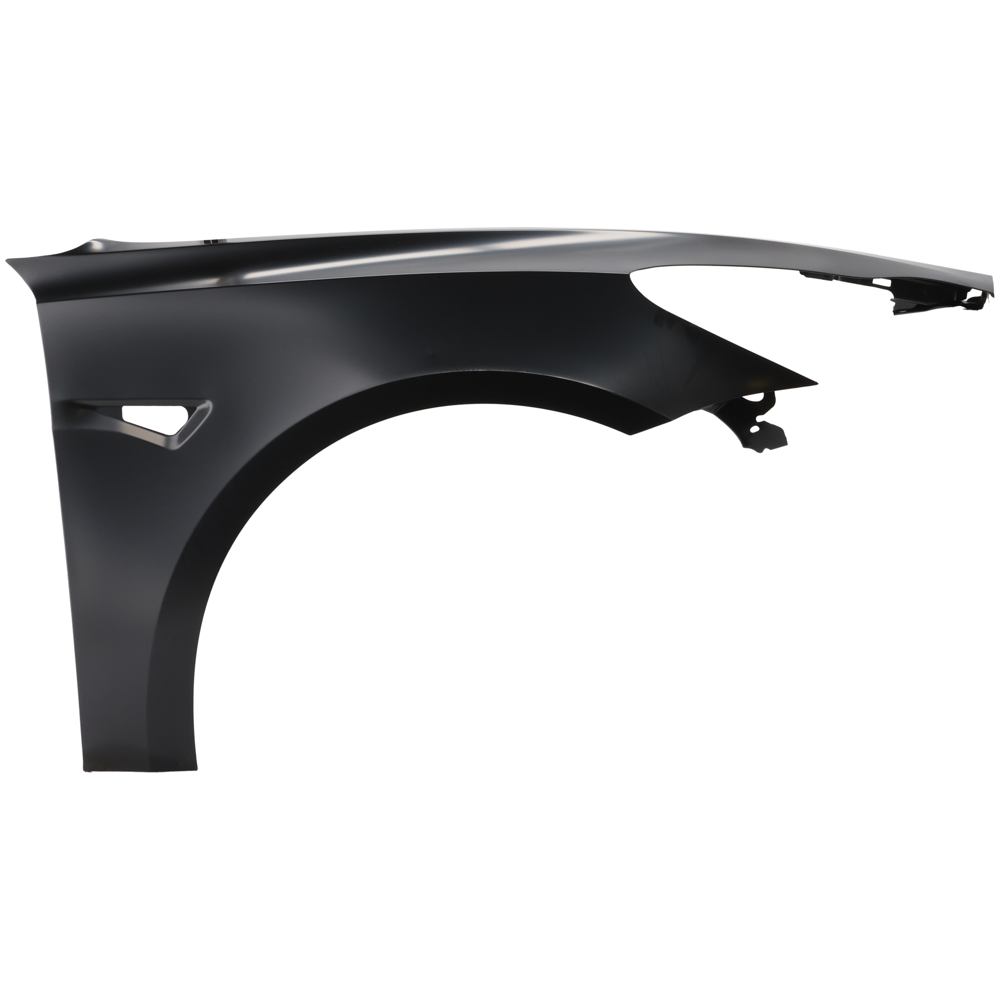 AM MODEL 3-17-23 FRONT FENDER RH Black Steel SKU RT22010027 Partslink TA1241100 OEM 1081400E0D