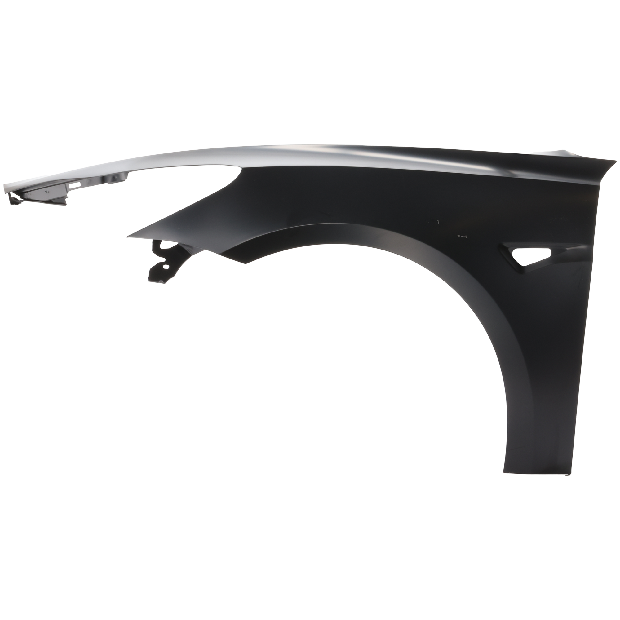 AM MODEL 3-17-23 FRONT FENDER LH Black Steel SKU RT22010028 Partslink TA1240100 OEM 1081401E0D
