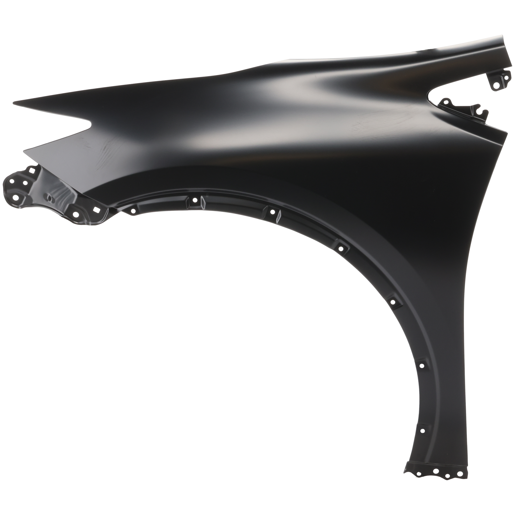 AM PRIUS 23-25 PRIUS PRIME 23-24 FRONT FENDER LH Black Plastic SKU RT22010042 Partslink TO1240286 OEM 5380247130
