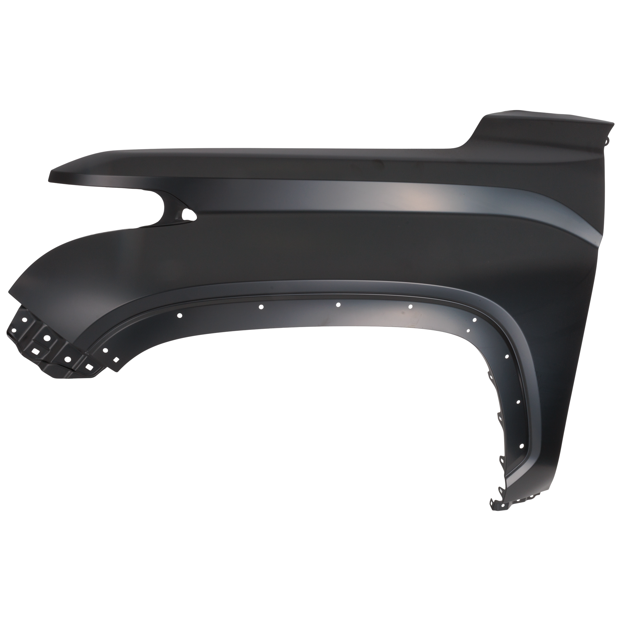 AM TUNDRA 22-24 SEQUOIA 23-25 FRONT FENDER LH Black w Fender Flare Holes CAPA SKU RT22010044Q Partslink TO1240284C OEM 538120C100