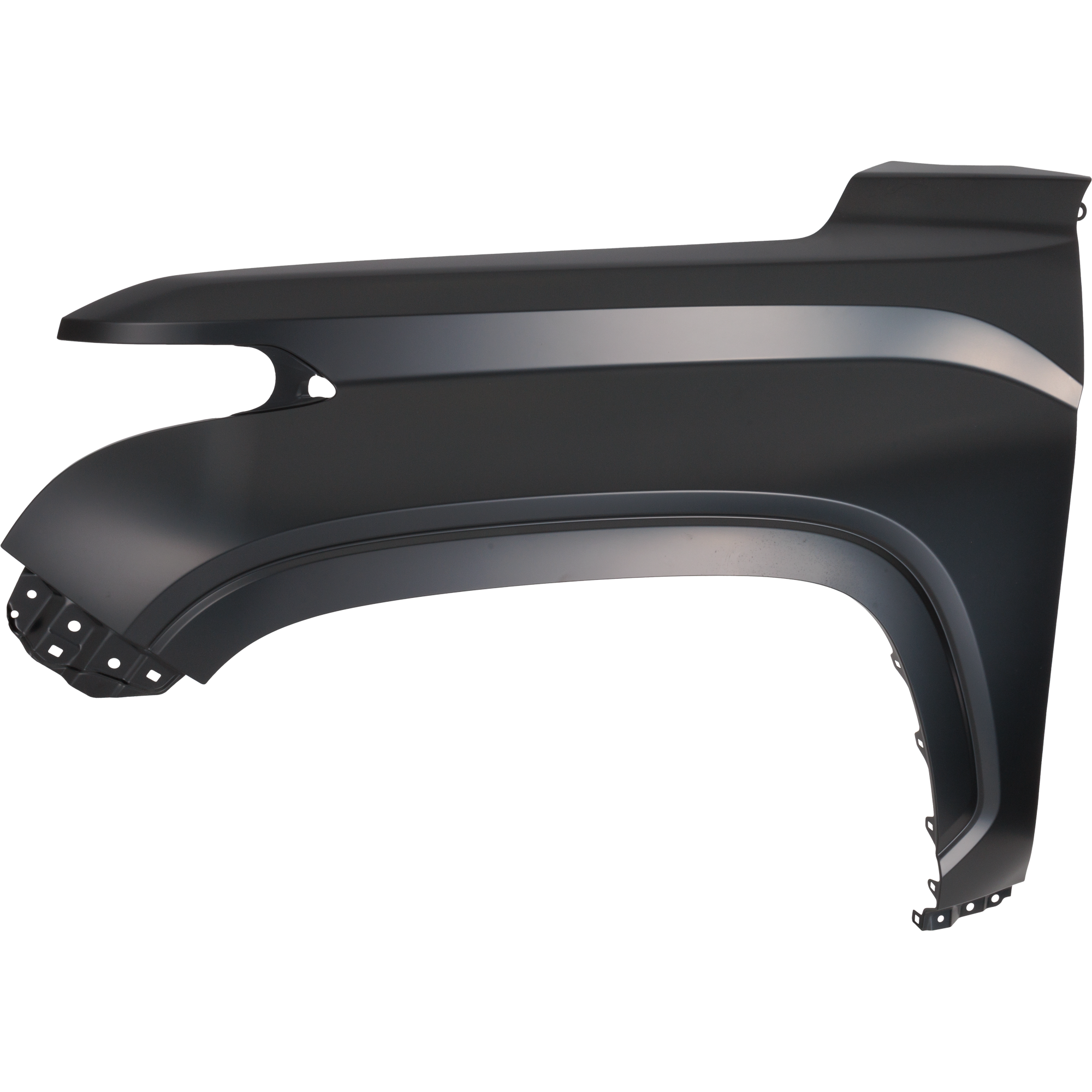 AM TUNDRA 22-25 FRONT FENDER LH Black w o Fender Flare Holes Excludes Hybrid Models SKU RT22010050 Partslink TO1240283 OEM 538120C080