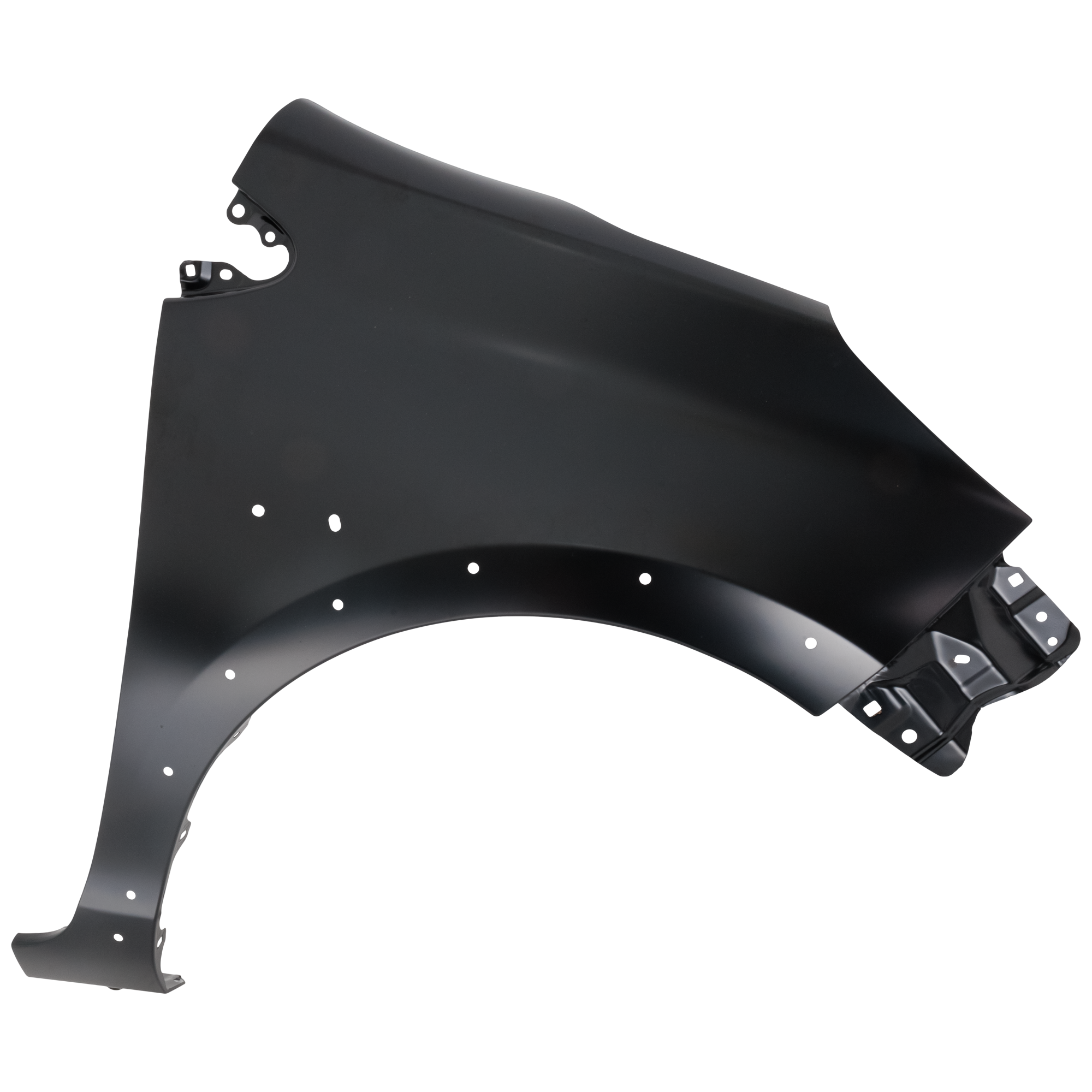AM PRIUS C 18-19 FRONT FENDER RH Primed Steel w Fender Flare Holes SKU RT22010053 Partslink TO1241270 OEM 5380152190