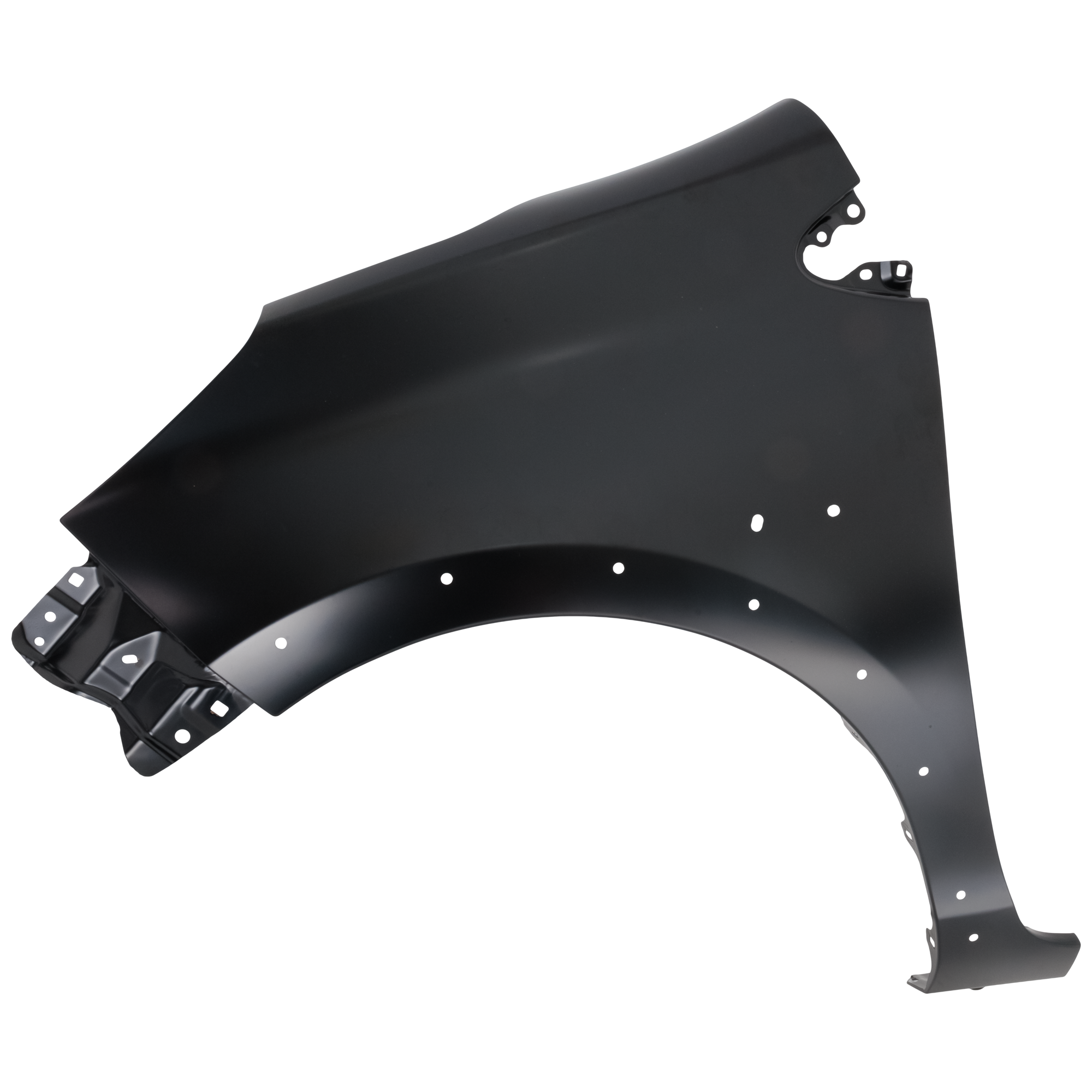 AM PRIUS C 18-19 FRONT FENDER LH Primed Steel w Fender Flare Holes SKU RT22010054 Partslink TO1240270 OEM 5380252190