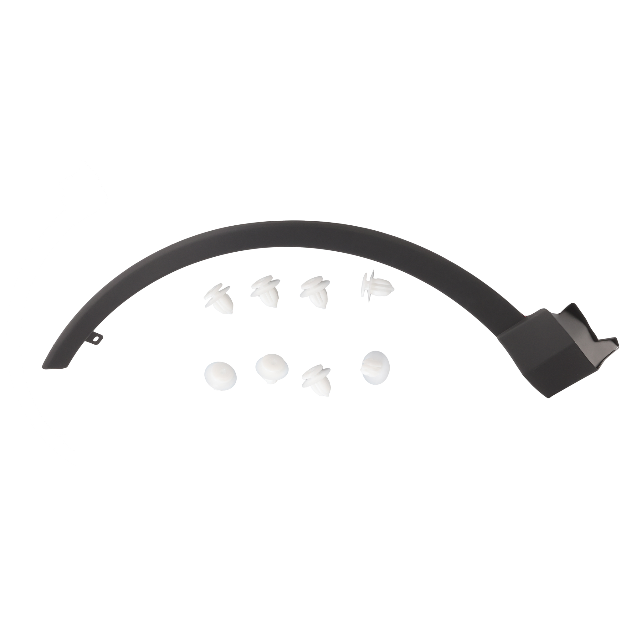AM RAV4-16-18 FRONT WHEEL OPENING MOLDING LH Textured Black SKU RT22130008 Partslink TO1290113 OEM 756020R060