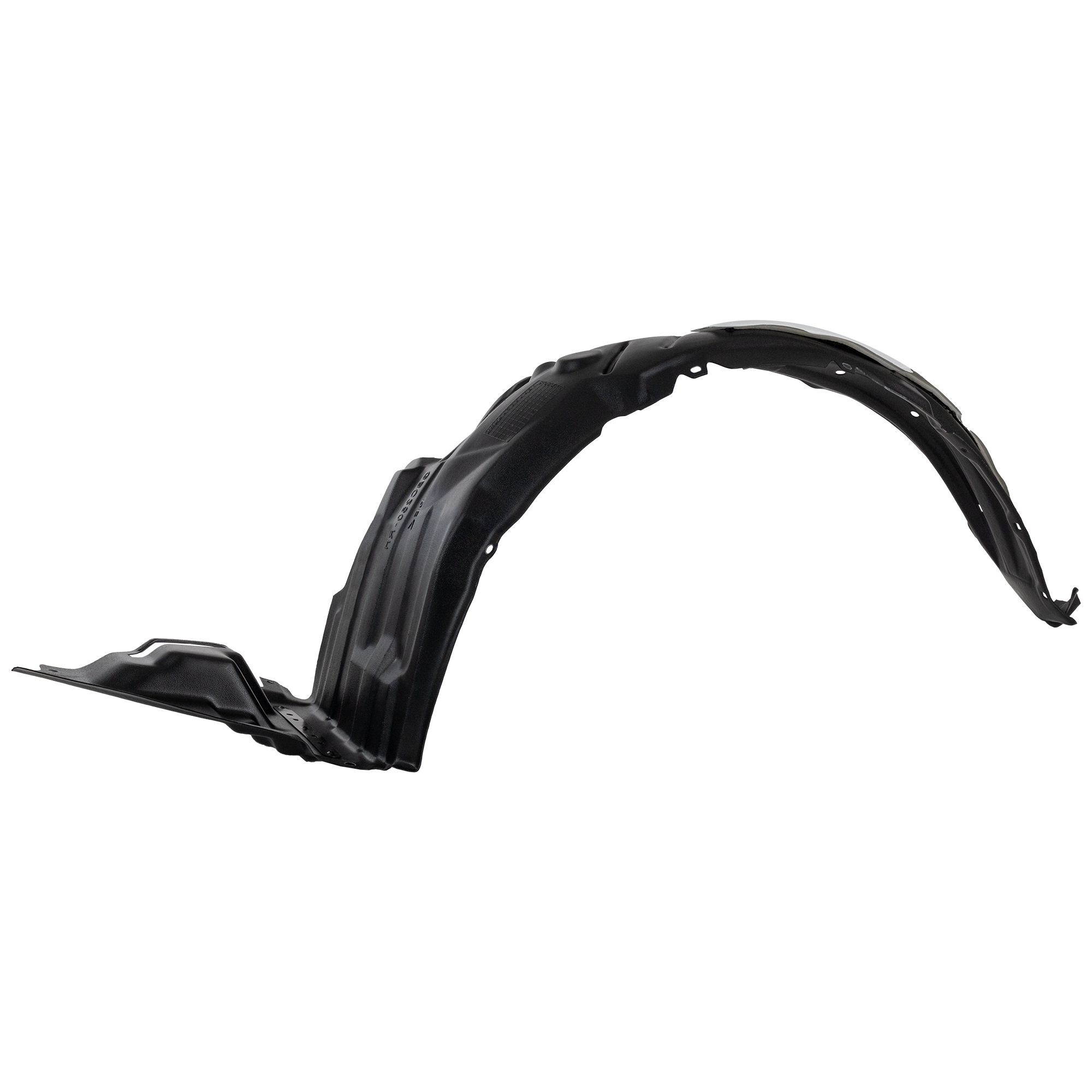 AM COROLLA 17-19 FRONT FENDER LINER LH CAPA SKU RT22210004Q Partslink TO1248210C OEM 5387602660