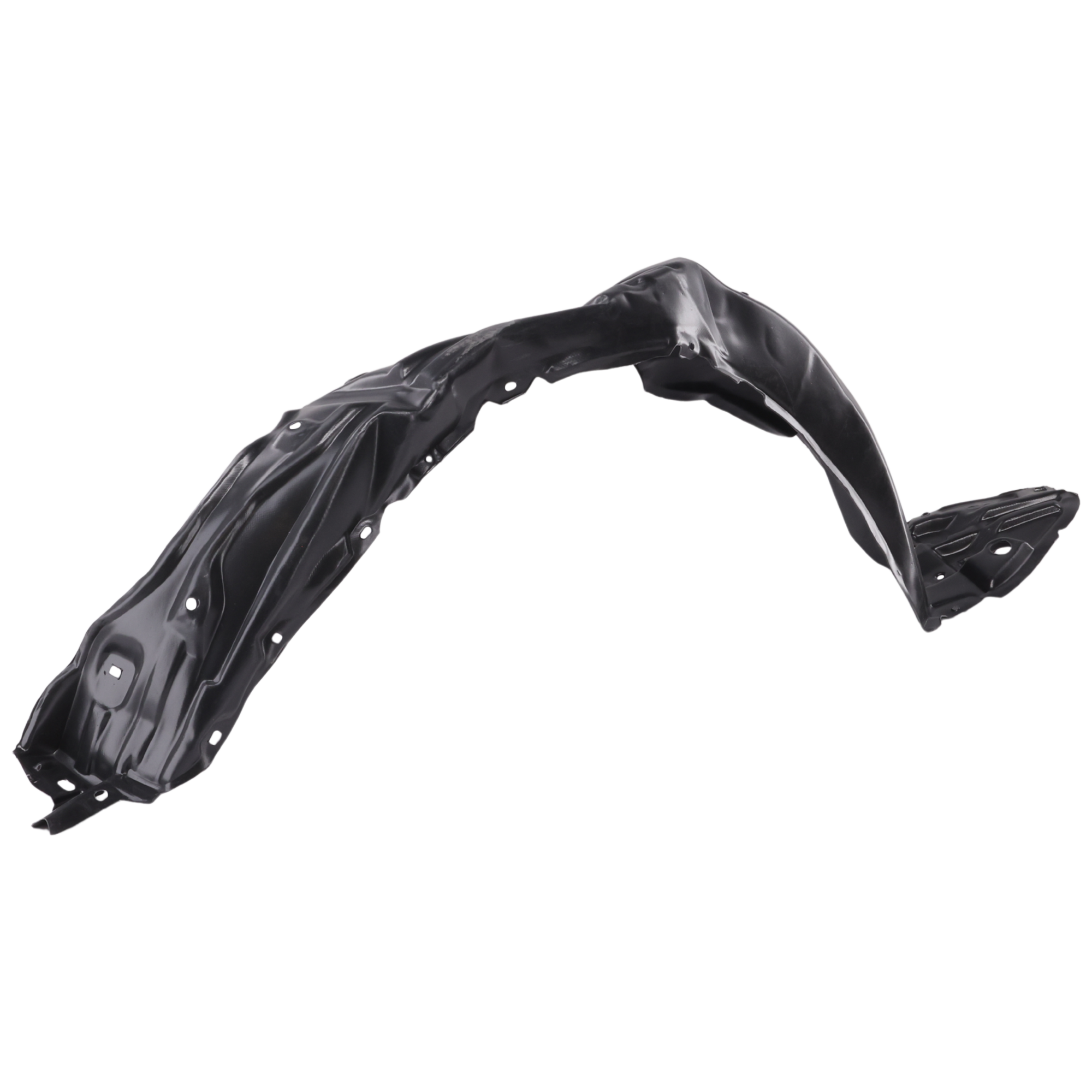 AM PRIUS C 15-17 FRONT FENDER LINER RH Type 2 Plastic Vacuum Form SKU RT22210009 Partslink TO1249212 OEM 5387552340
