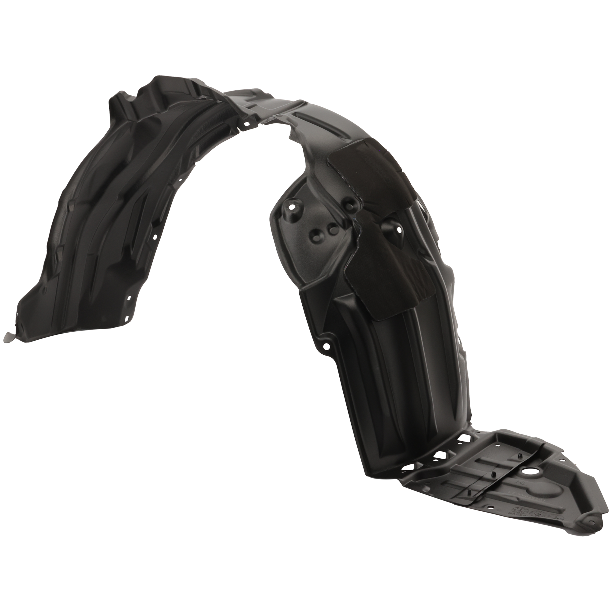 AM PRIUS 19-22 FRONT FENDER LINER LH Plastic Vacuum Form SKU RT22210040 Partslink TO1248236 OEM 5387647060