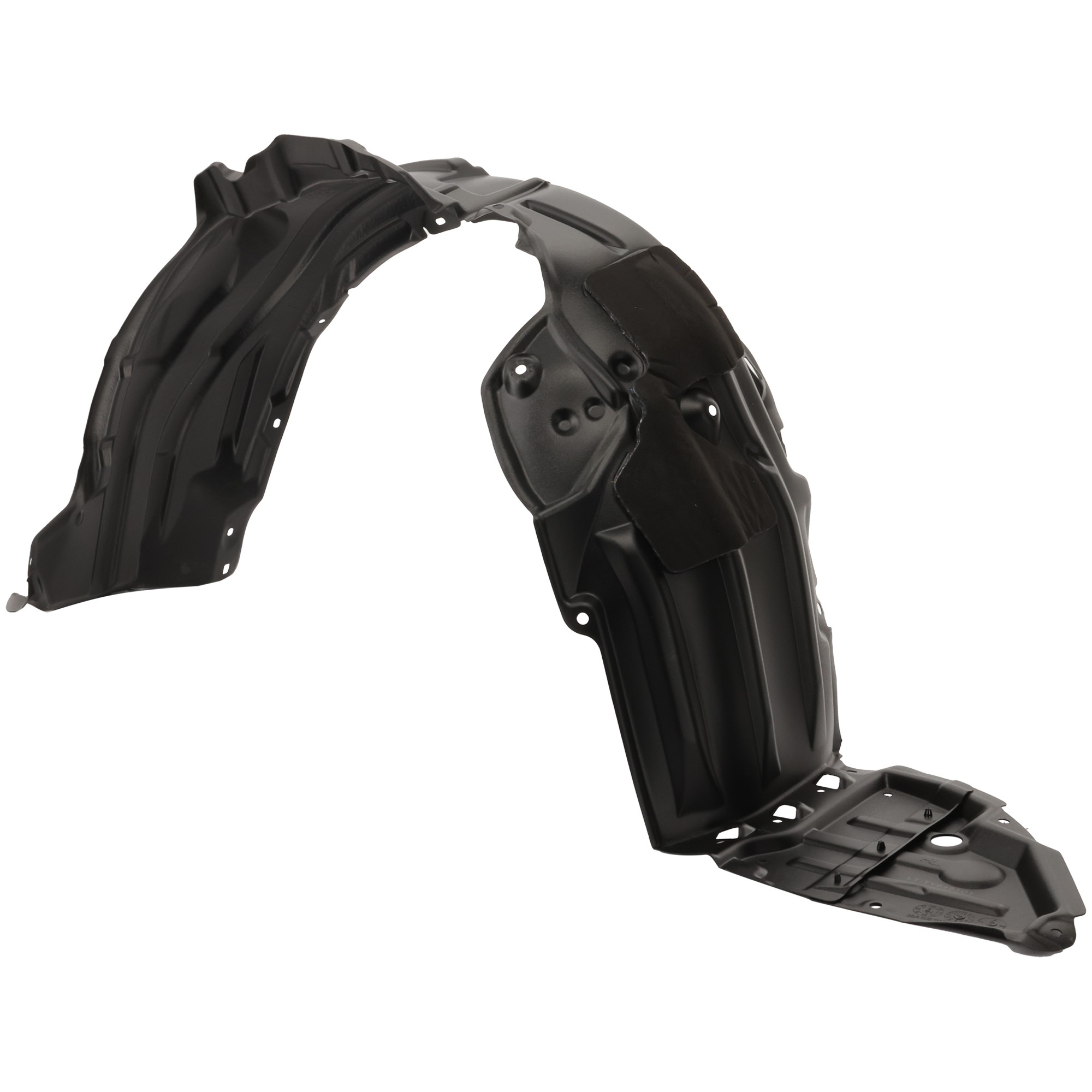For 2019-2022 Prius Front Left Inner Fenders Black Plastic 53876