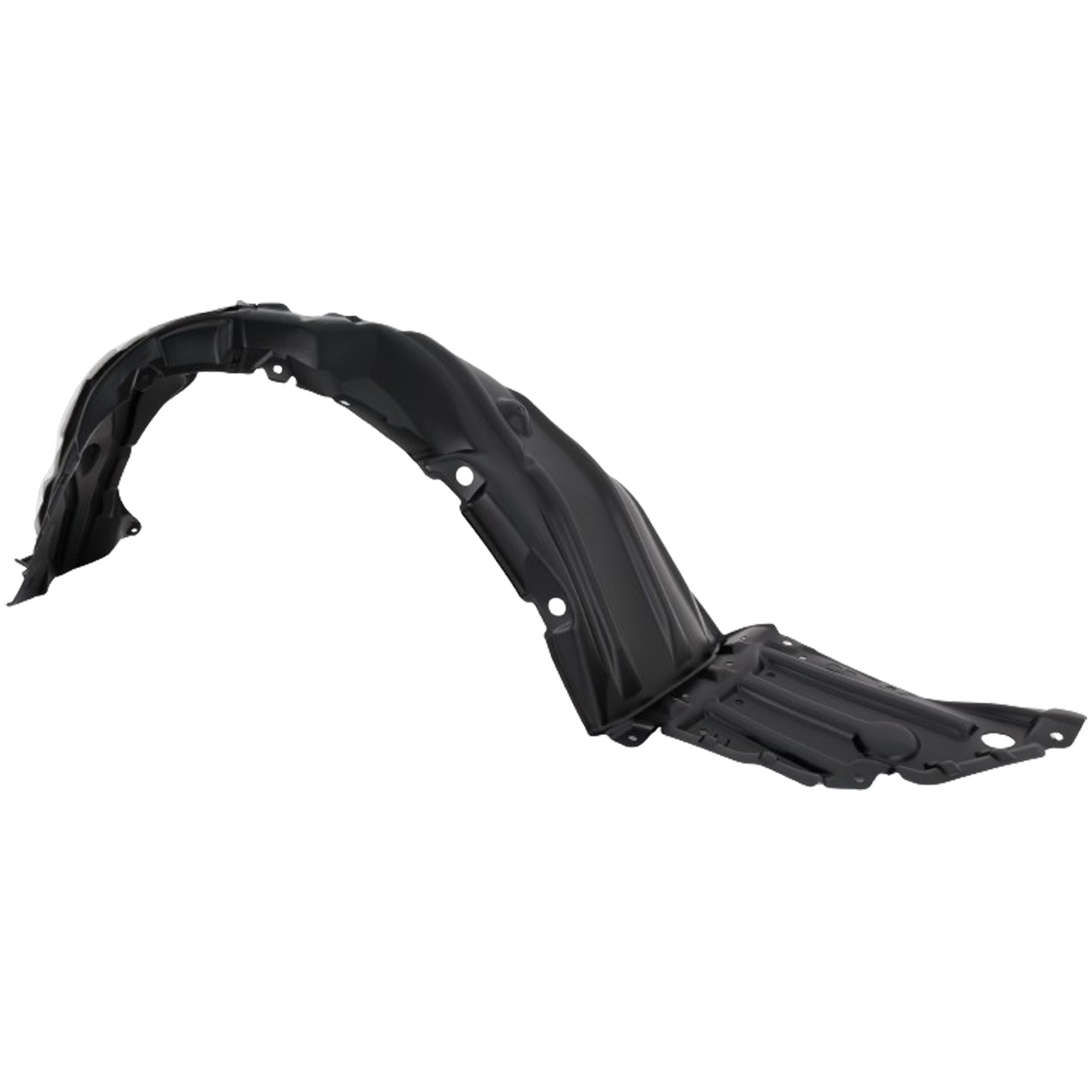 AM COROLLA 19-23 FRONT FENDER LINER RH Plastic Vacuum Form 15 Inch Wheels 16 Inch Wheels Hatchback CAPA SKU RT22210043Q Partslink TO1249231C OEM 5380512090